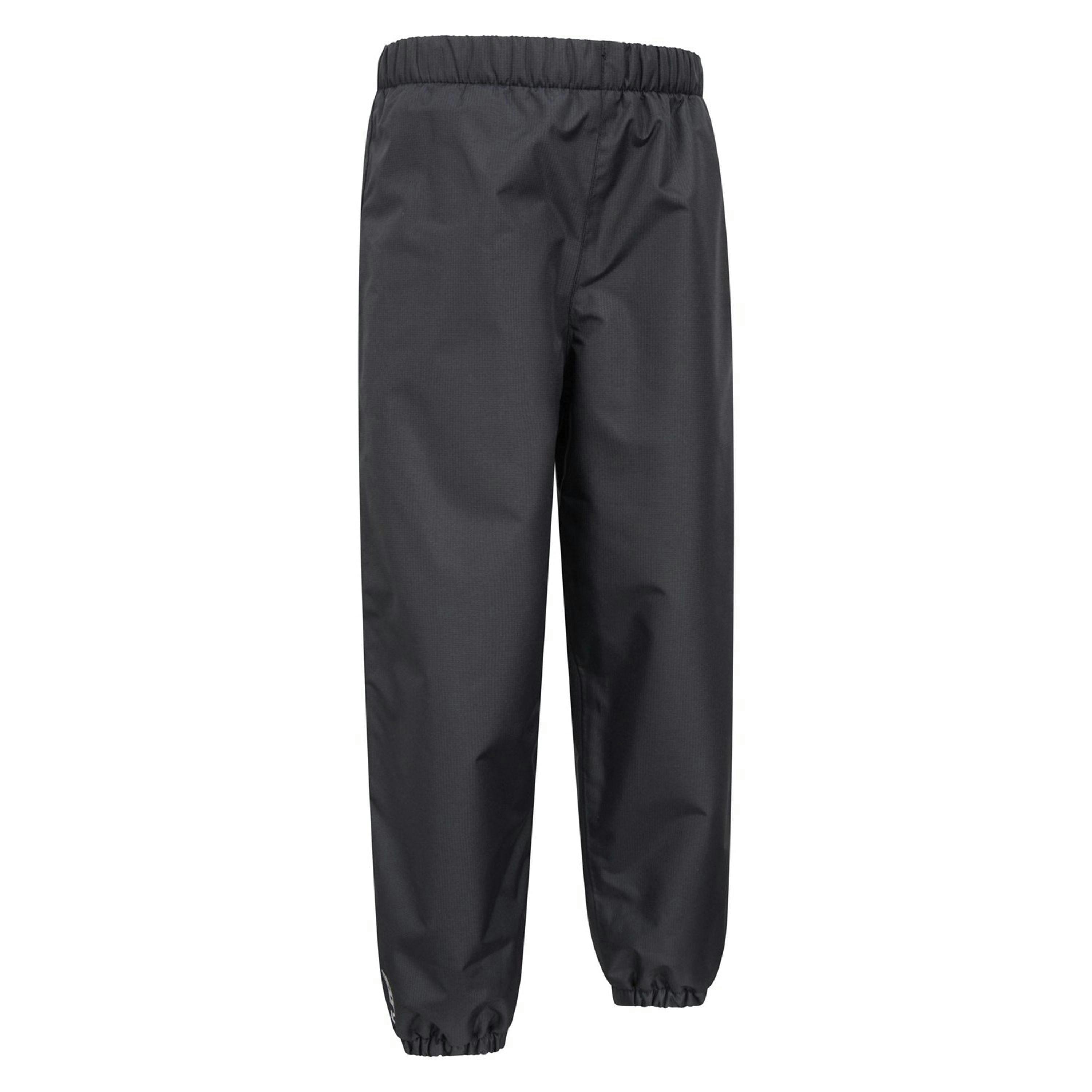 Mountain Warehouse Childrens/Kids Ripstop Fleece Lined Waterproof Trousers , view 2 of 4