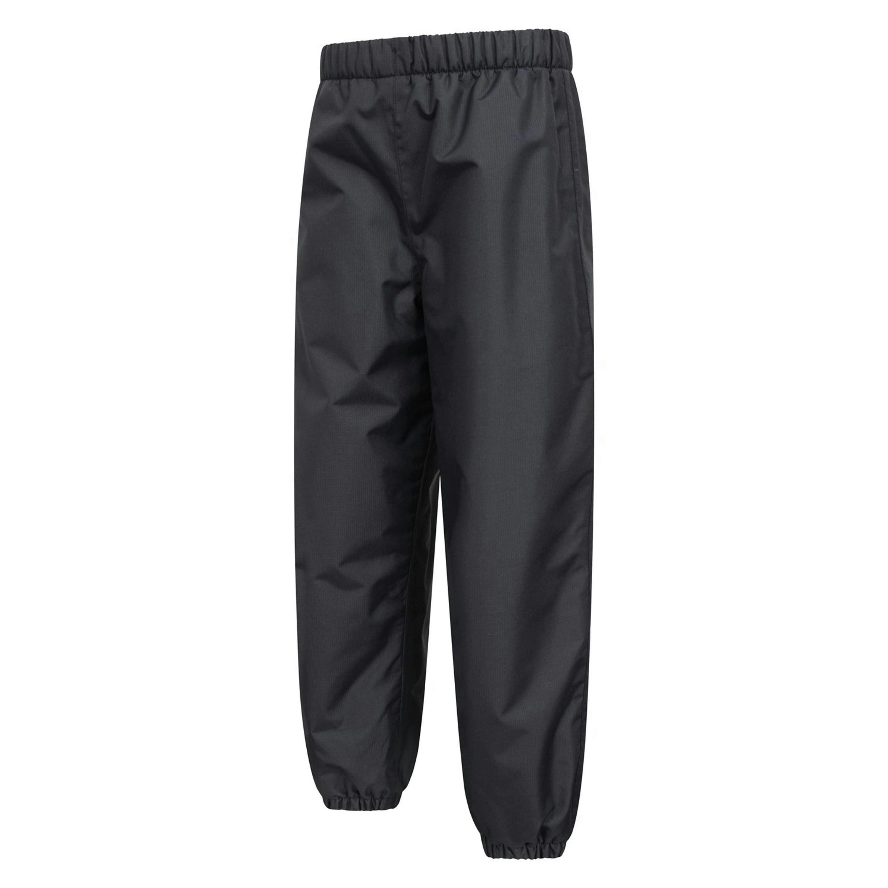 Mountain Warehouse Childrens/Kids Ripstop Fleece Lined Waterproof Trousers , view 3 of 4