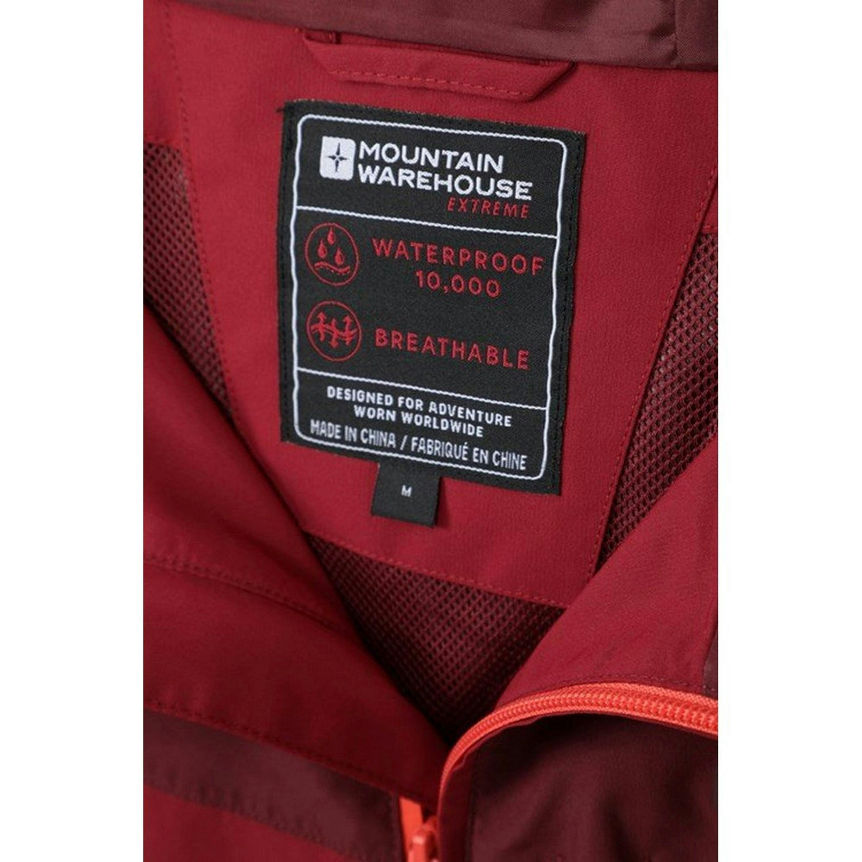 Mountain Warehouse Mens Brisk Extreme Waterproof Jacket , view 5 of 6