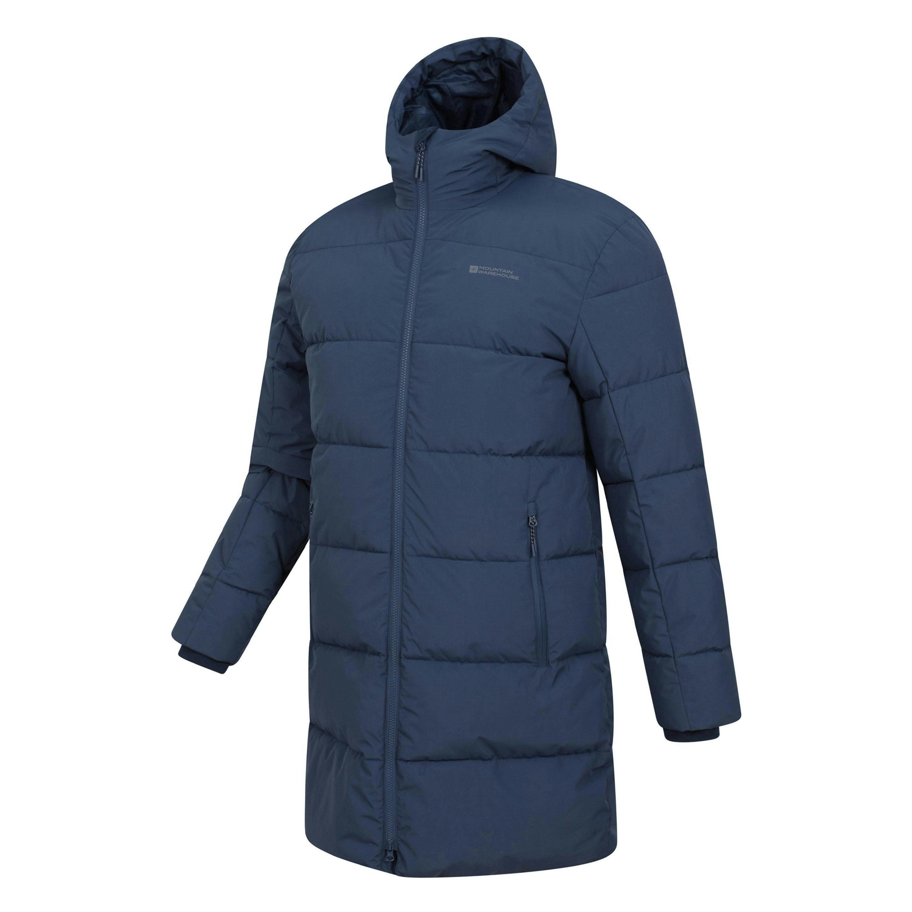 Mountain Warehouse Mens Vortex Longline Padded Jacket , view 3 of 5