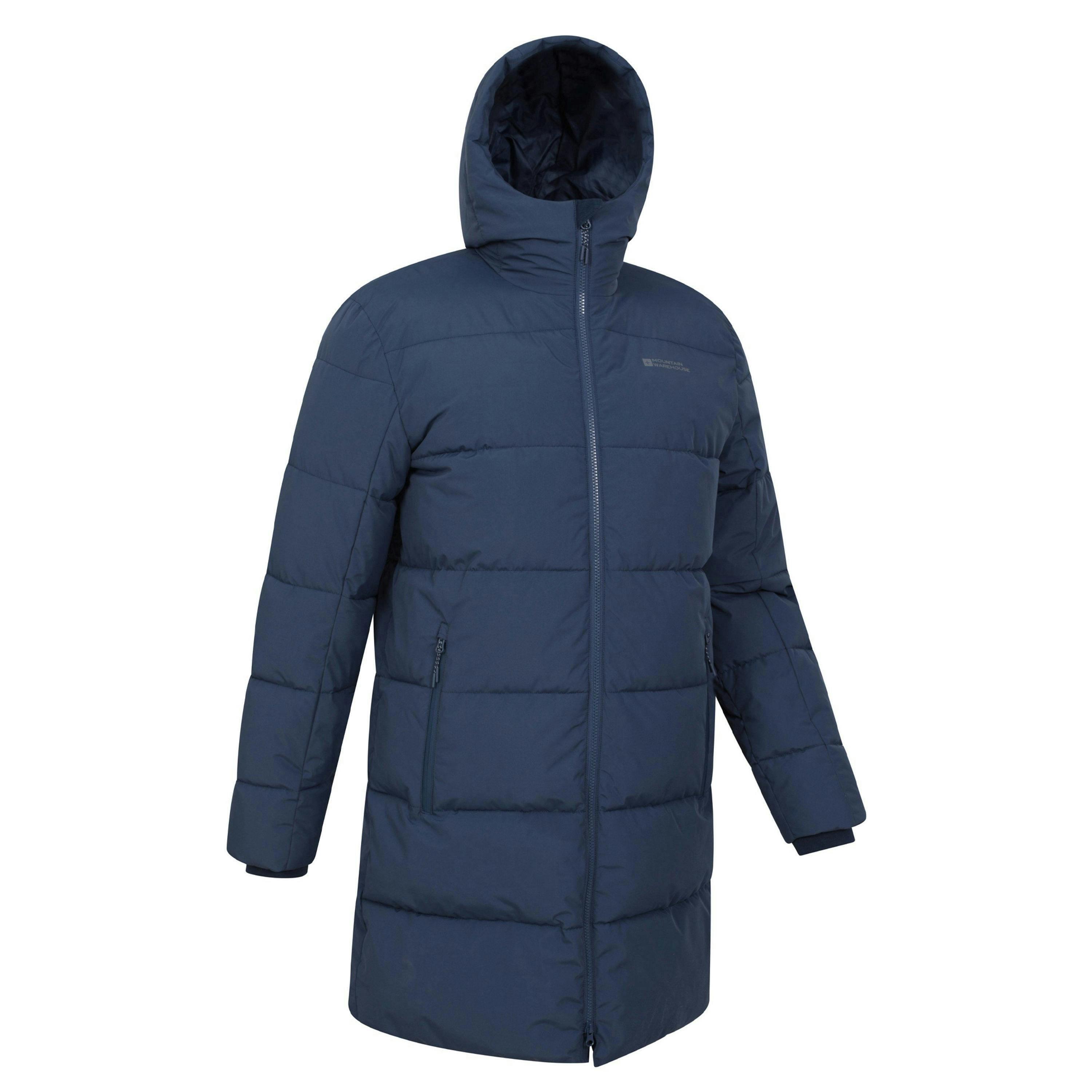 Mountain Warehouse Mens Vortex Longline Padded Jacket , view 4 of 5