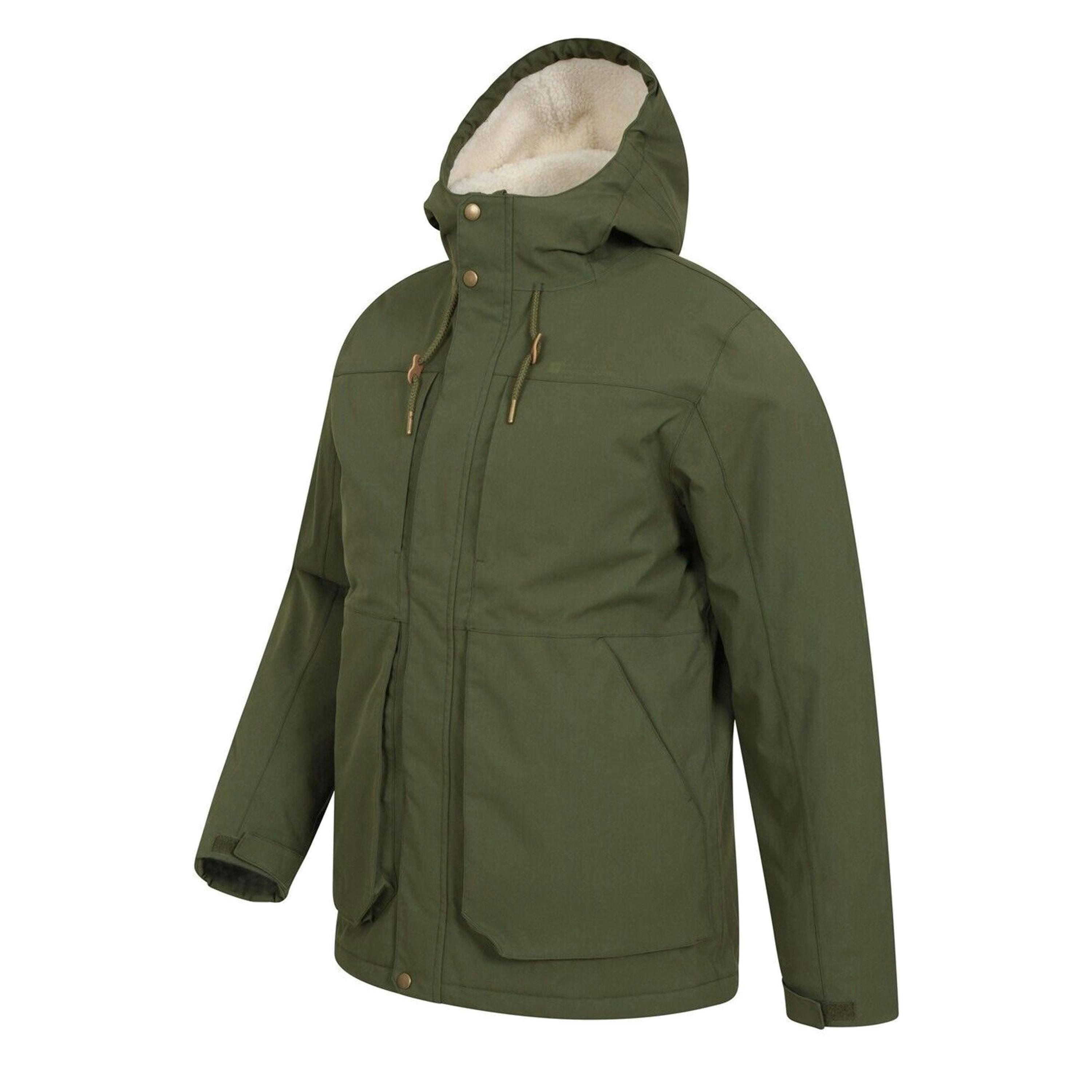 Mountain Warehouse Mens Coastline Borg Waterproof Jacket , view 3 of 4