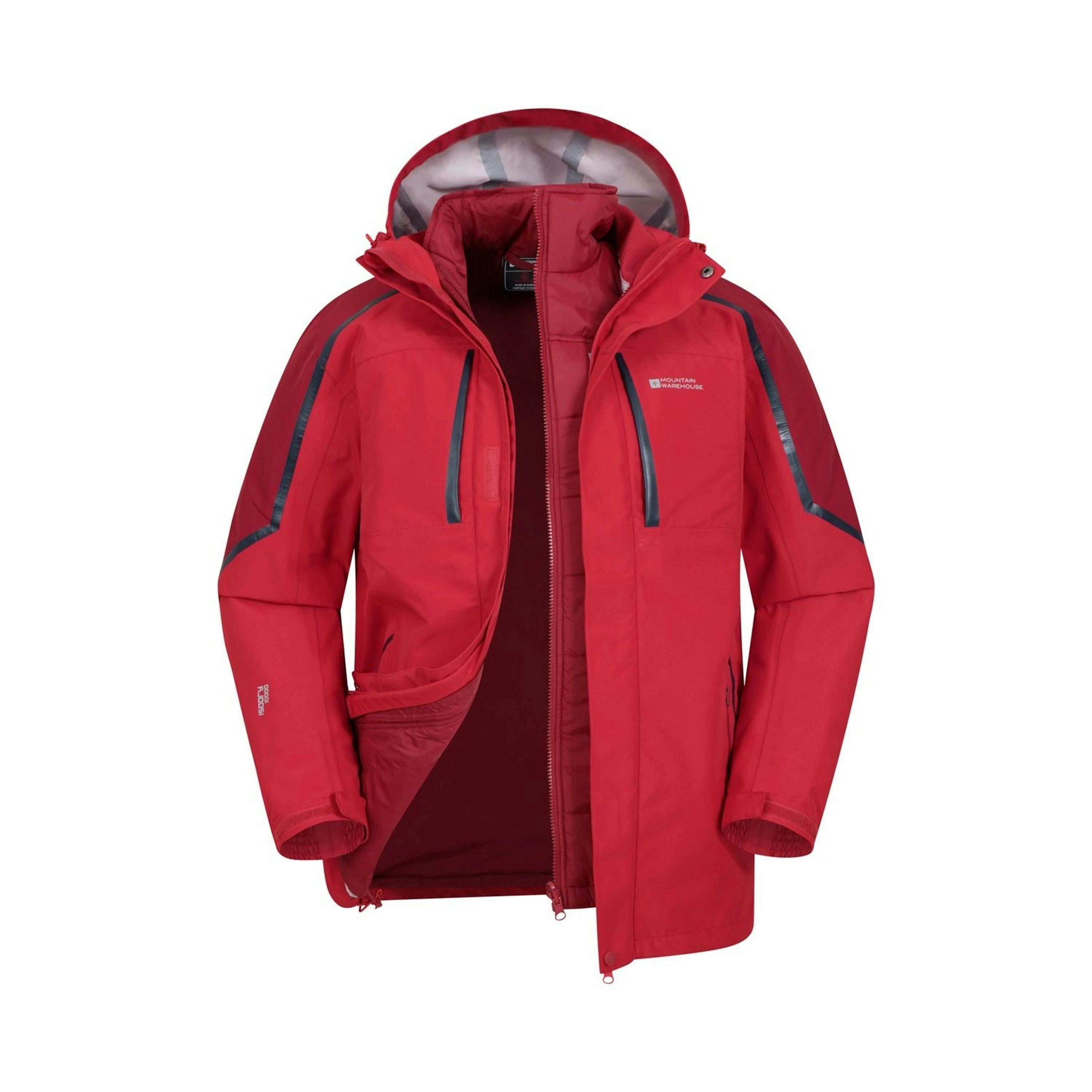 Mountain Warehouse Mens Zenith Extreme III 3 in 1 Padded Jacket , view 1 of 5
