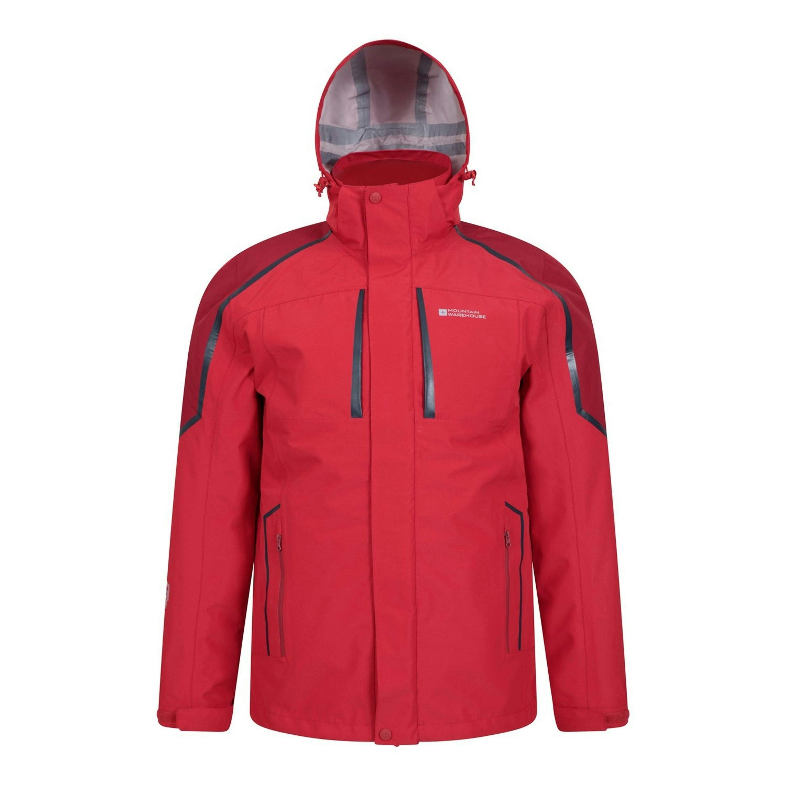 Mountain Warehouse Mens Zenith Extreme III 3 in 1 Padded Jacket , view 3 of 5