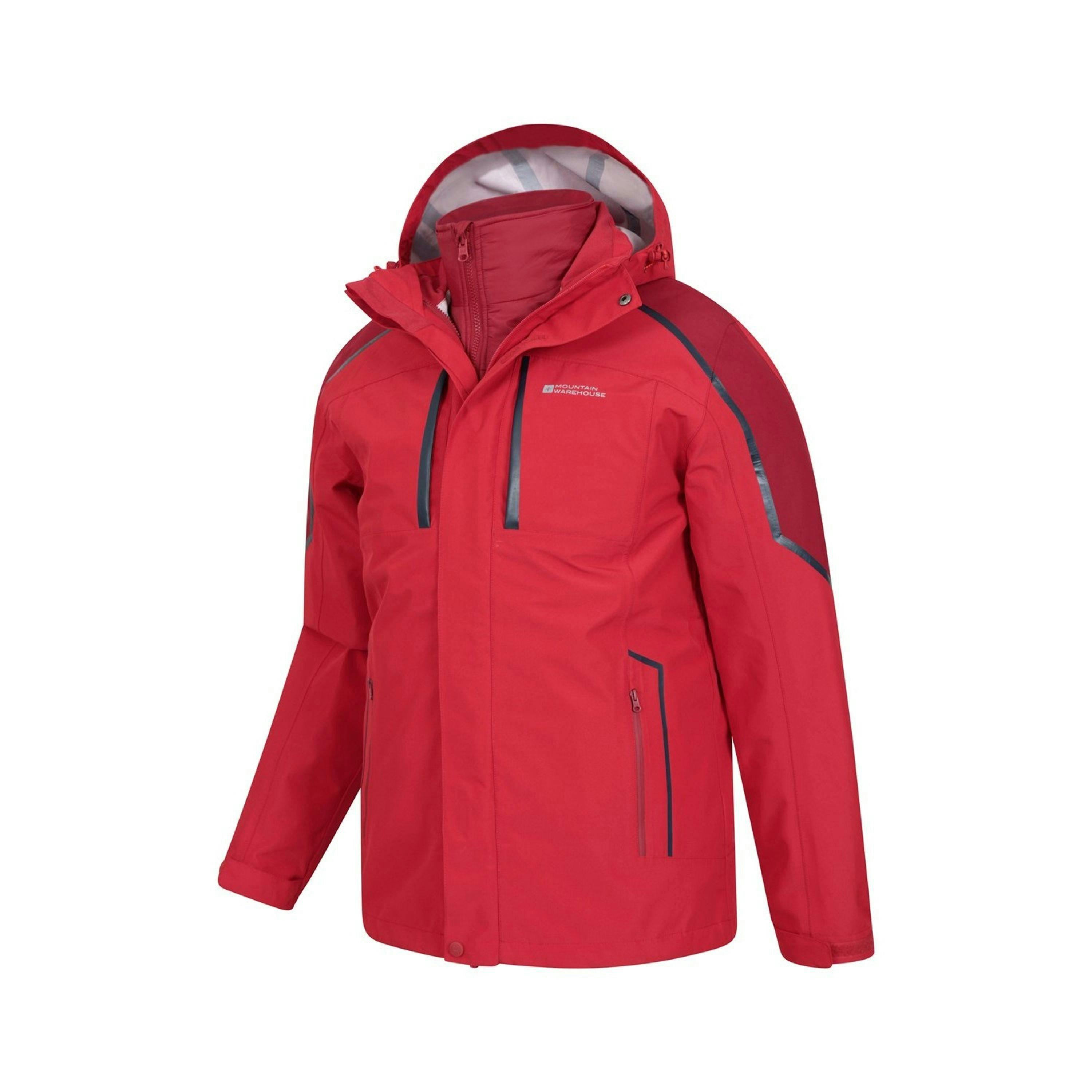 Mountain Warehouse Mens Zenith Extreme III 3 in 1 Padded Jacket , view 4 of 5
