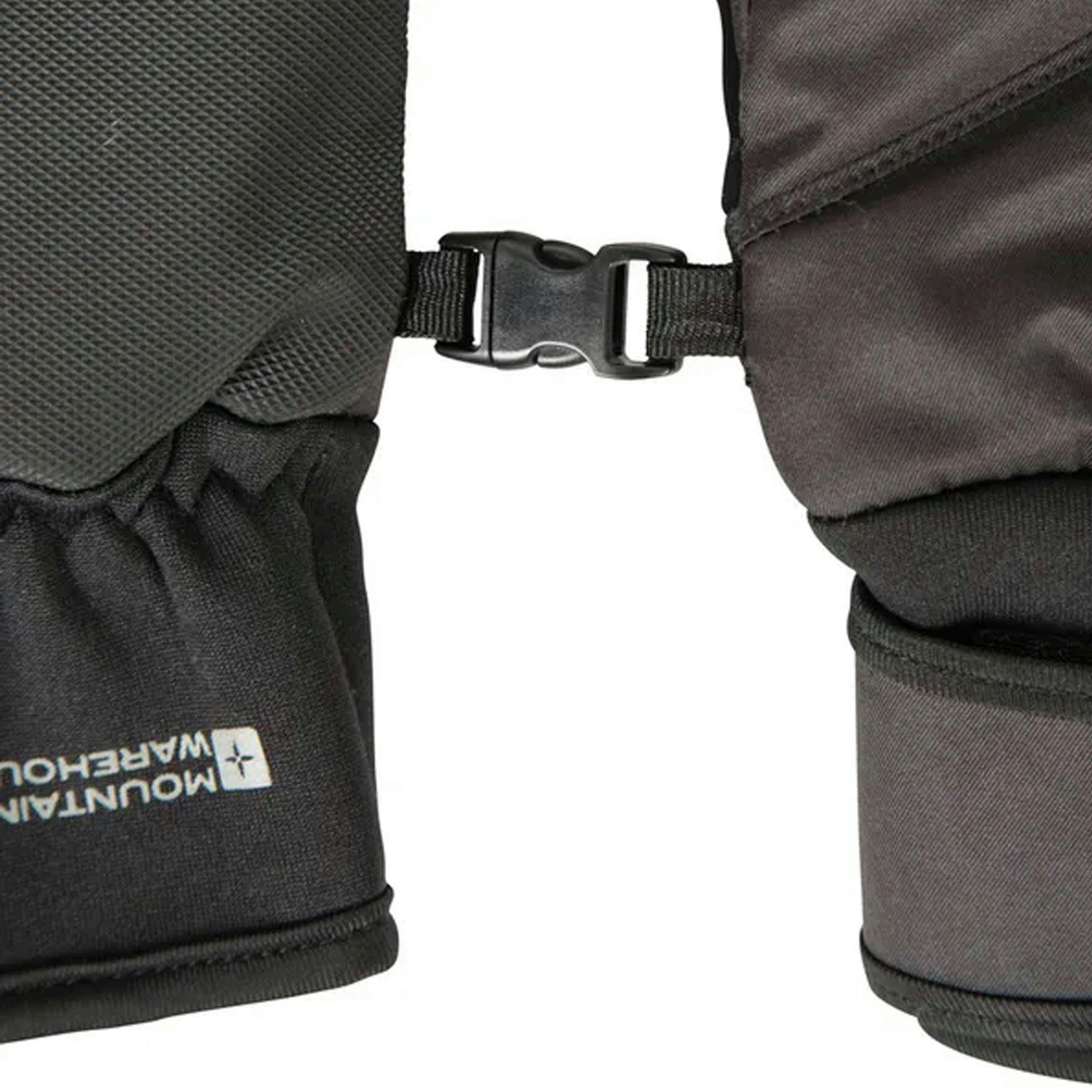 Mountain Warehouse Mens Arctic Edge Waterproof Ski Mittens , view 4 of 4