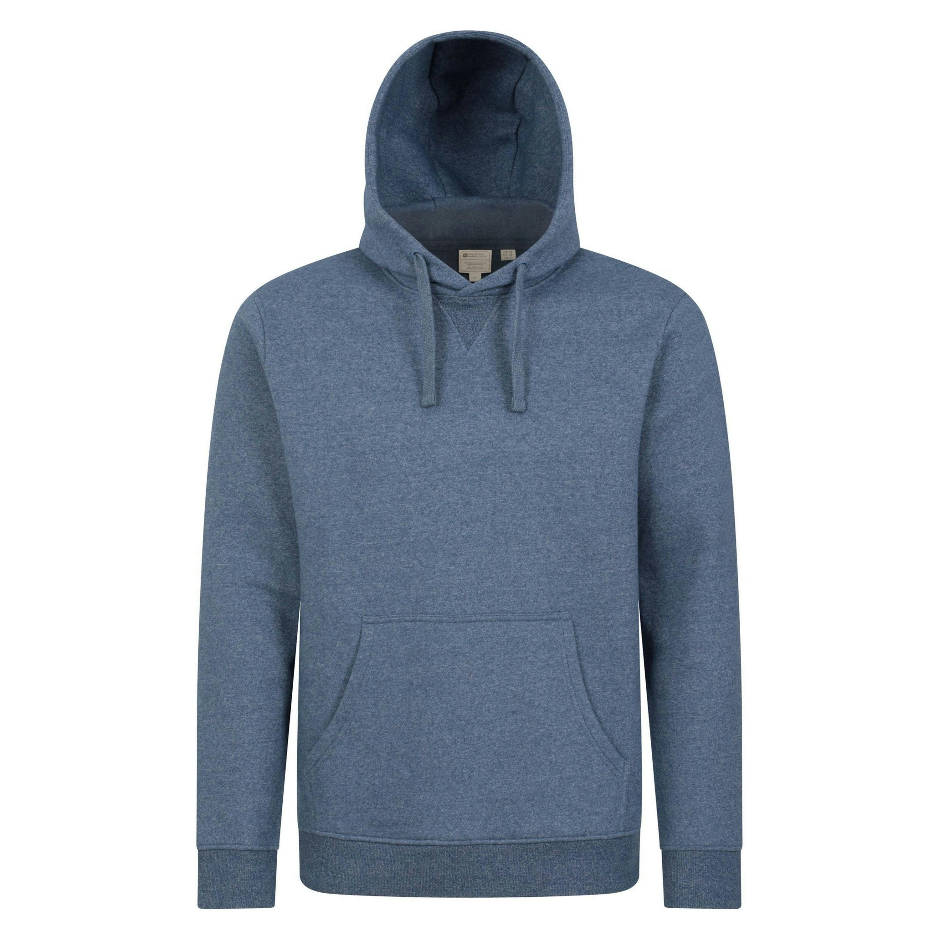 Mountain Warehouse Mens Dorset Plain Hoodie , view 1 of 3