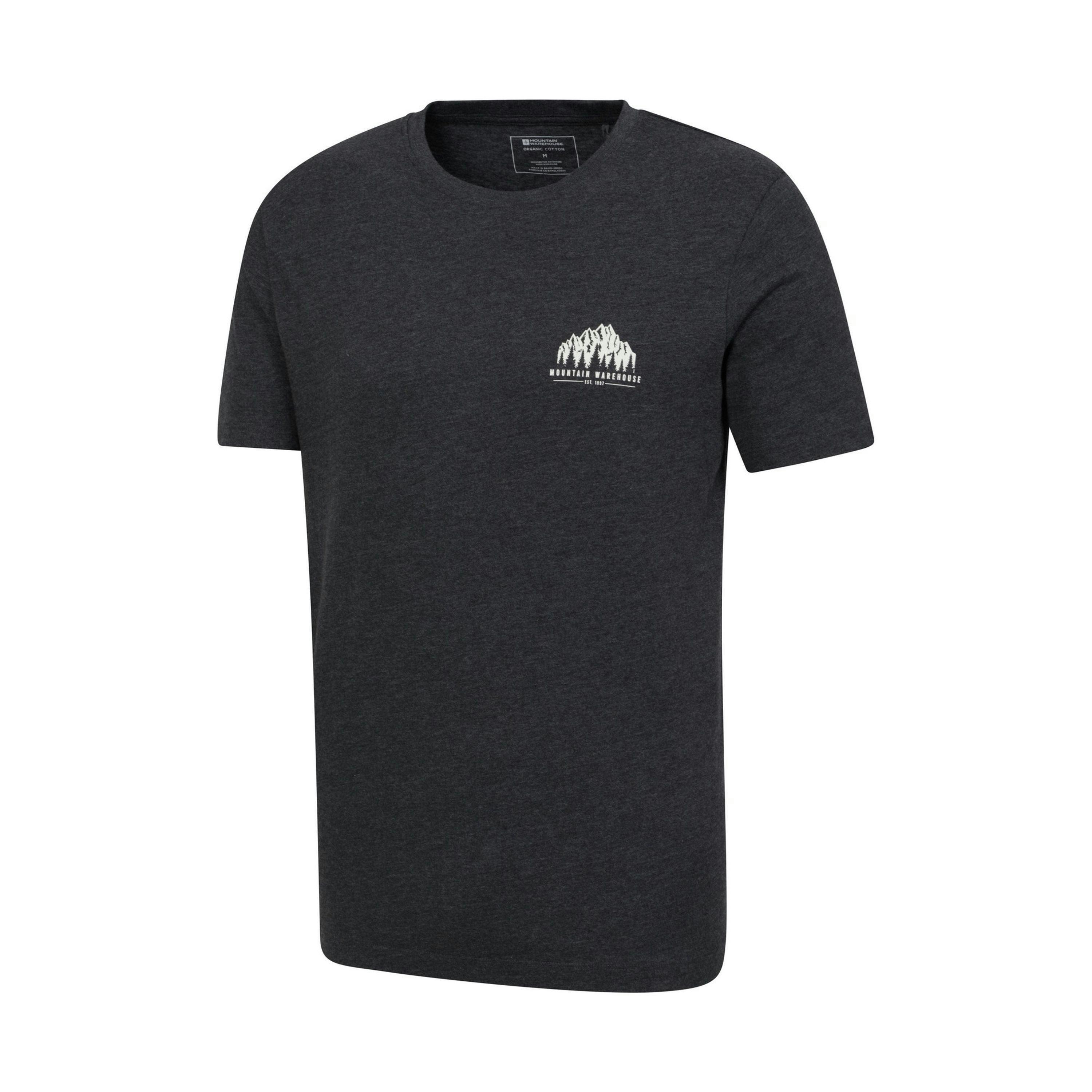 Mountain Warehouse Mens Adventure Organic T-Shirt , view 3 of 4