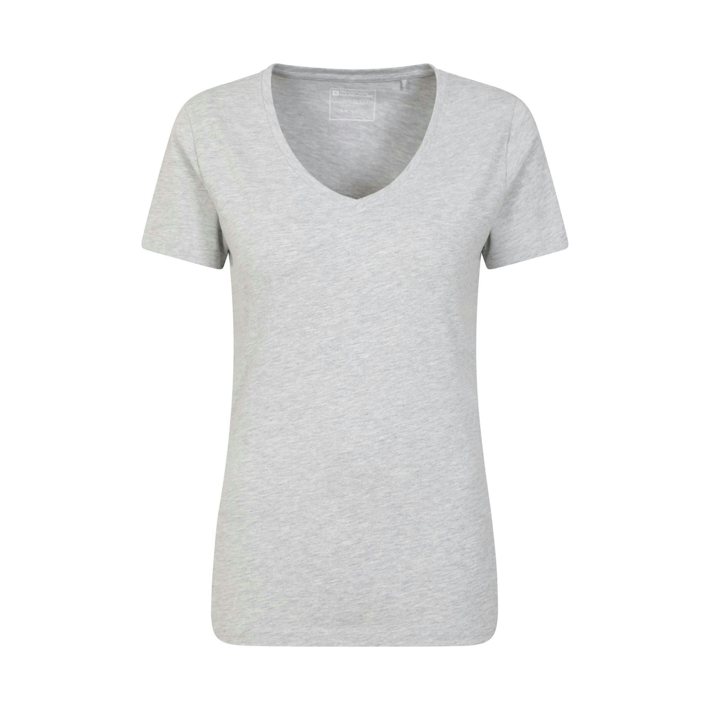 Mountain Warehouse Womens/Ladies Basic Plain V Neck T-Shirt , view 1 of 3