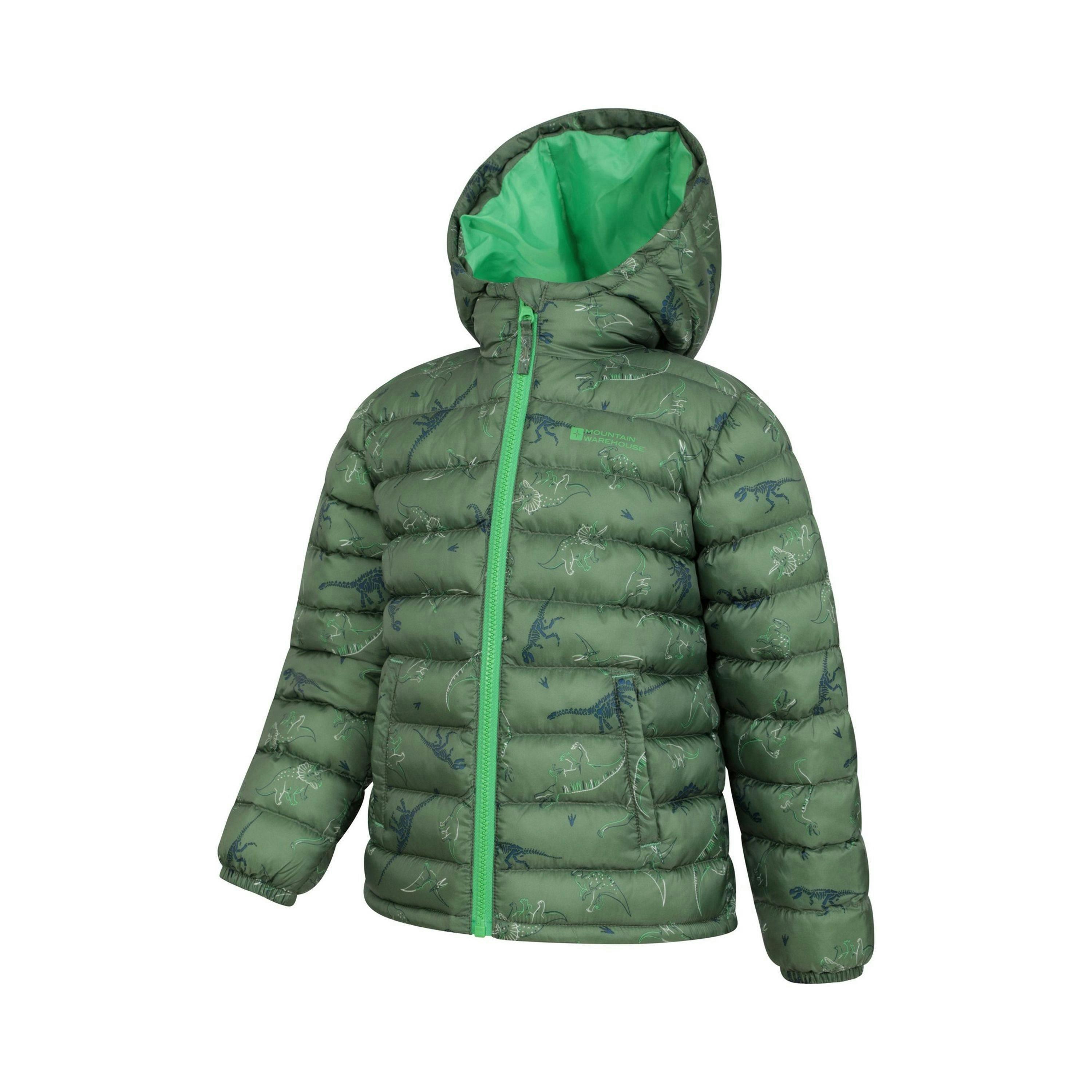 Mountain Warehouse Childrens/Kids Seasons Dinosaur Padded Jacket , view 3 of 4