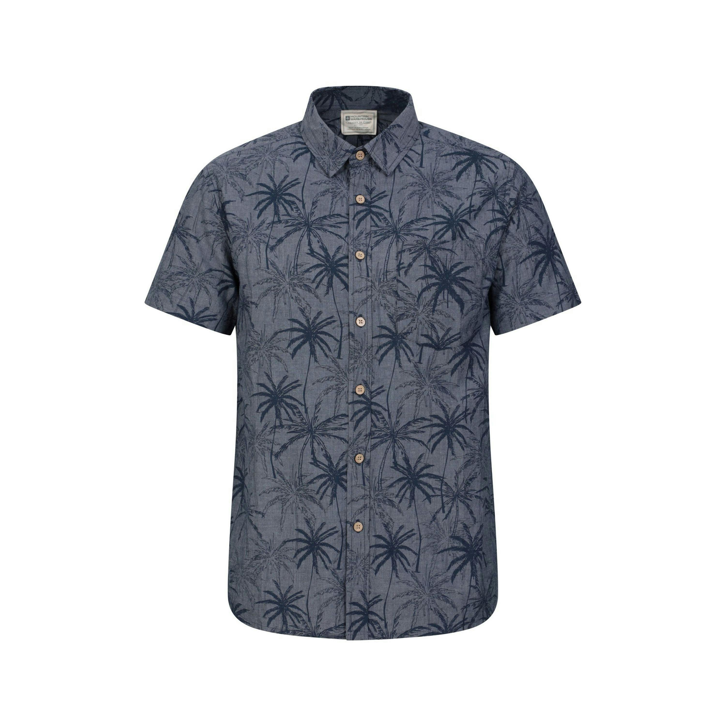 Mountain Warehouse Mens Tropical Palm Tree Shirt , view 1 of 4