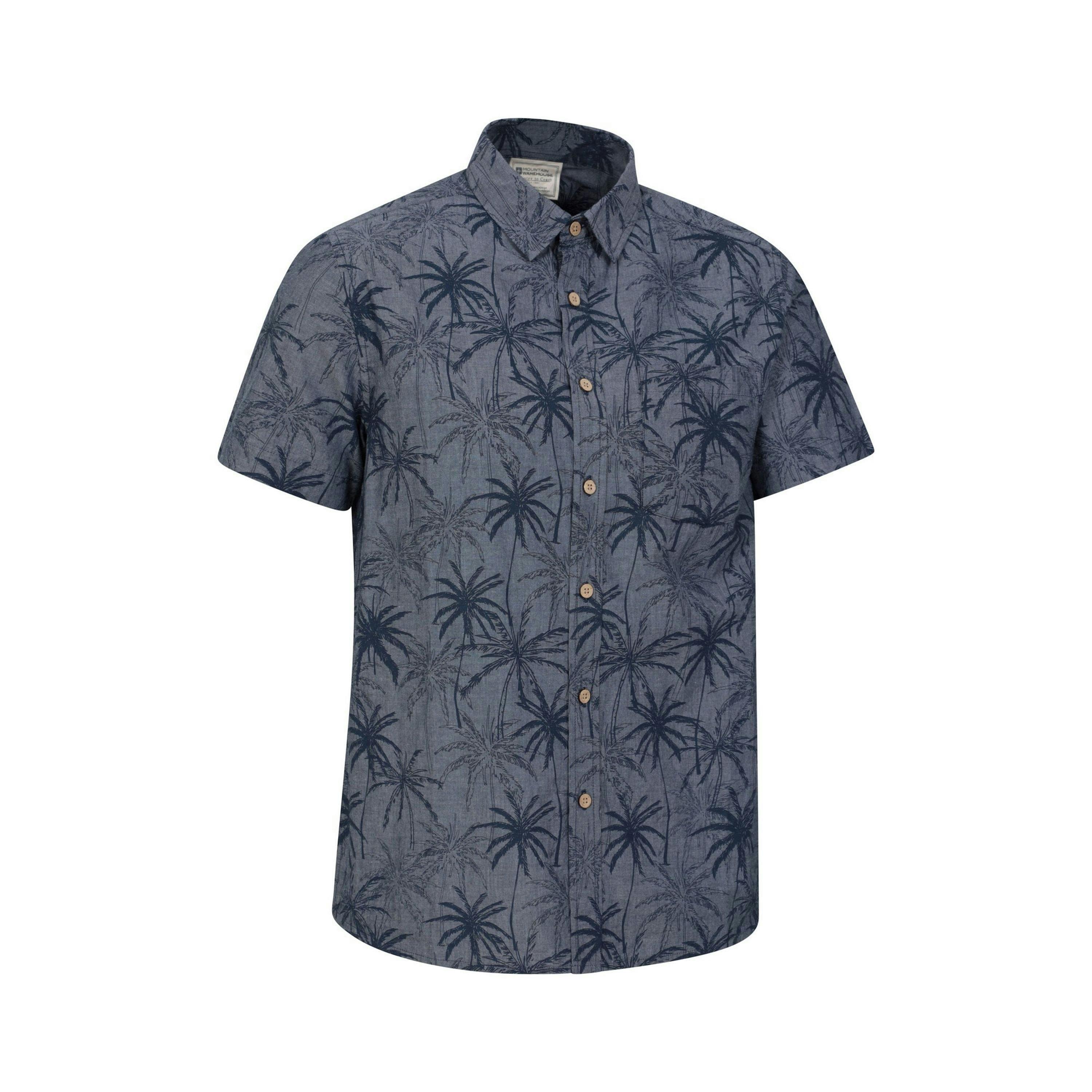 Mountain Warehouse Mens Tropical Palm Tree Shirt , view 3 of 4