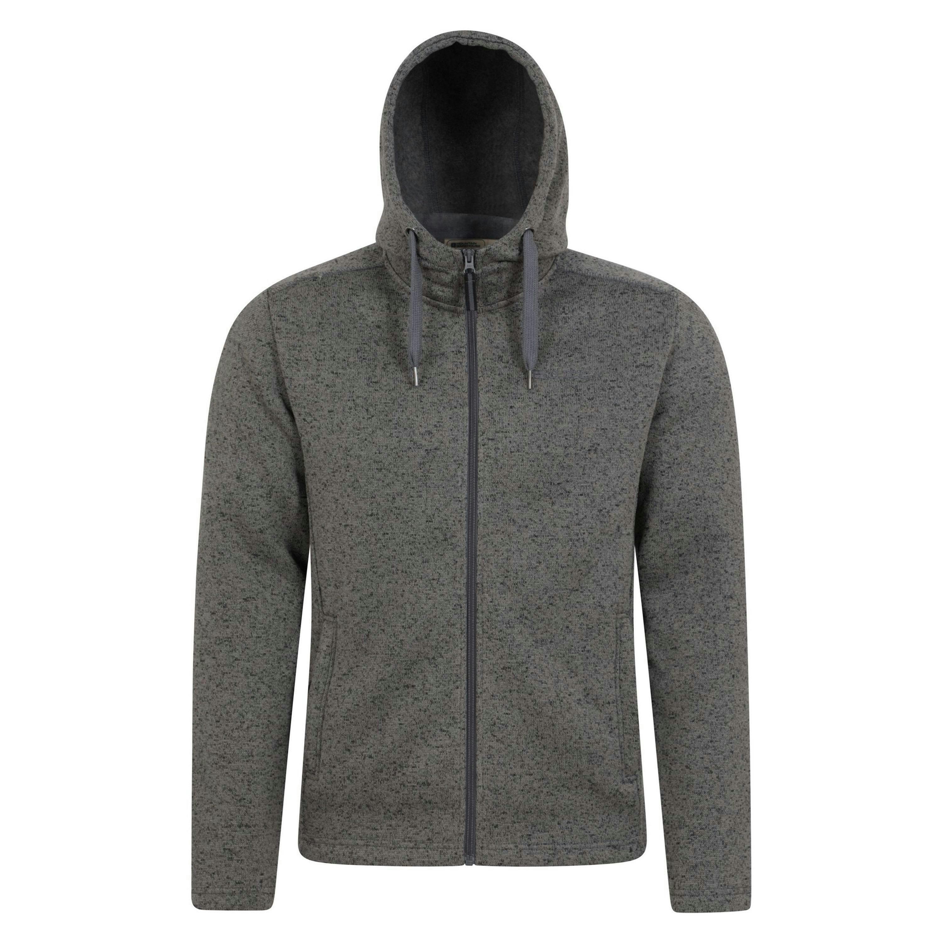 Mountain Warehouse Mens Nevis Fleece Full Zip Hoodie , view 1 of 4