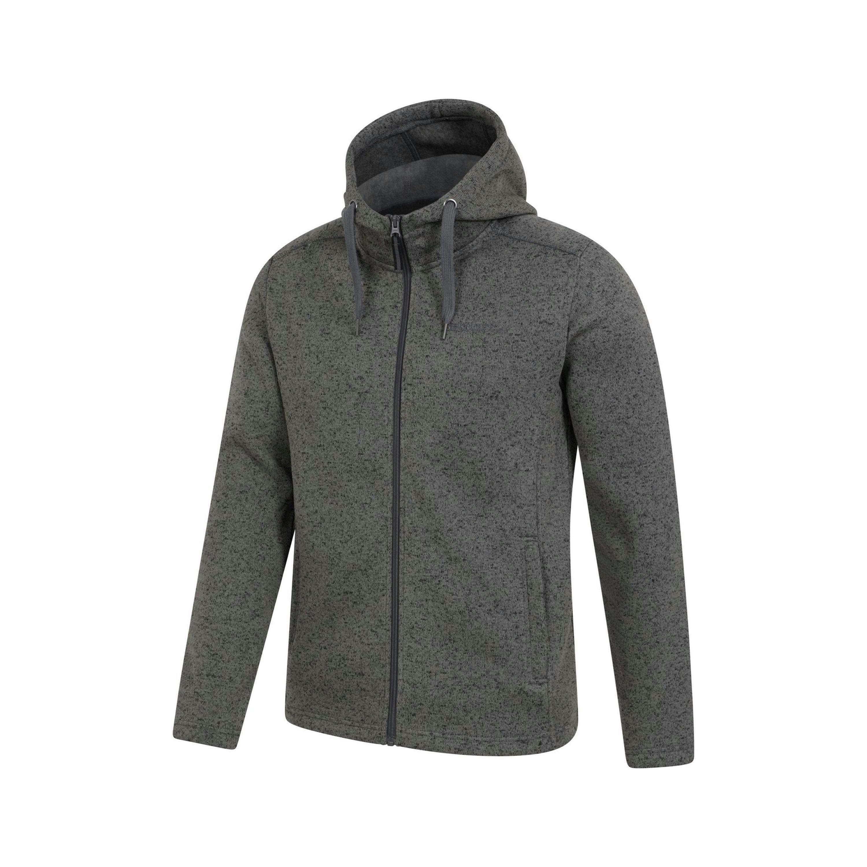 Mountain Warehouse Mens Nevis Fleece Full Zip Hoodie , view 4 of 4