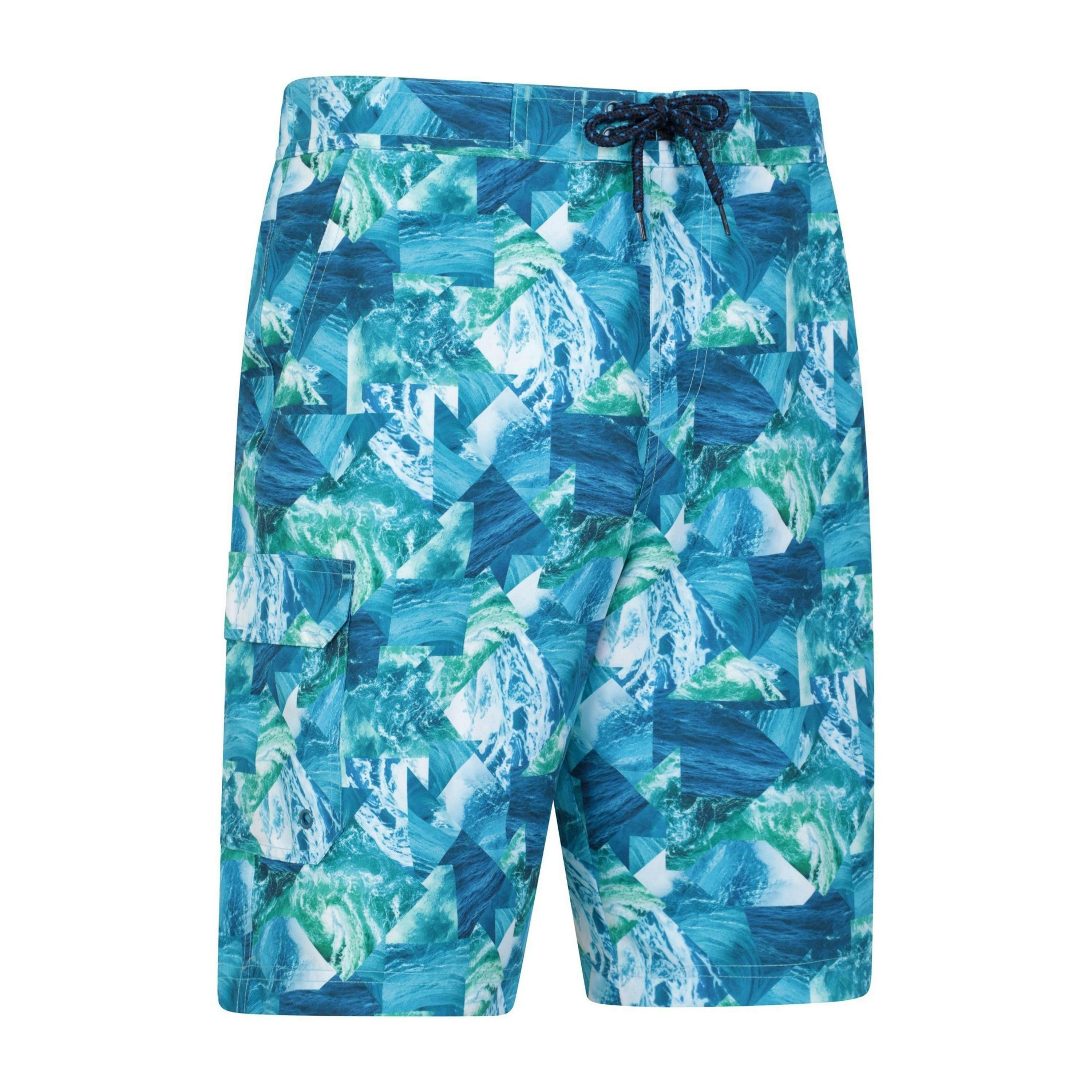 Mountain Warehouse Mens Ocean Patterned Boardshorts , view 4 of 4