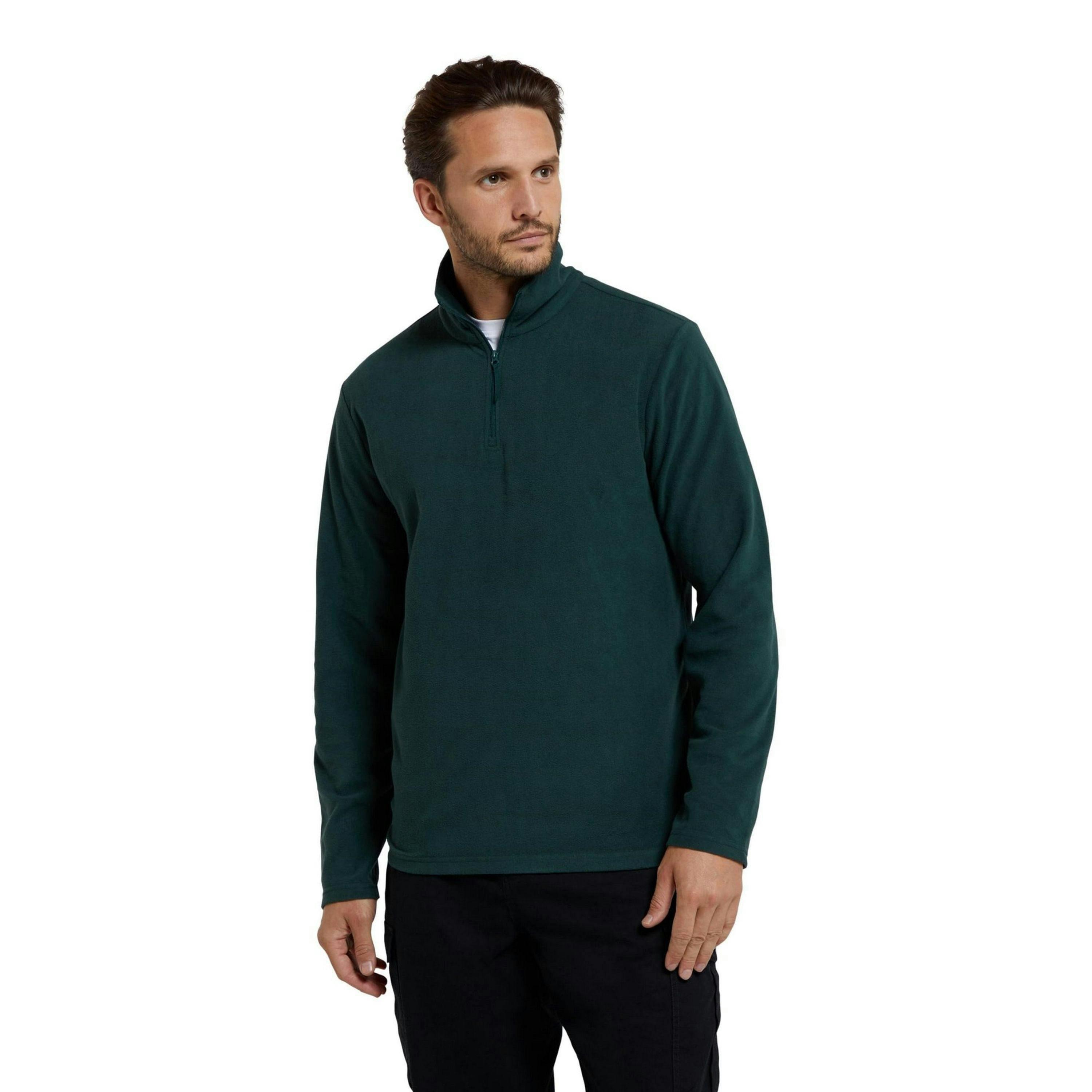 Mountain Warehouse Mens Camber II Half Zip Fleece Top , view 3 of 3
