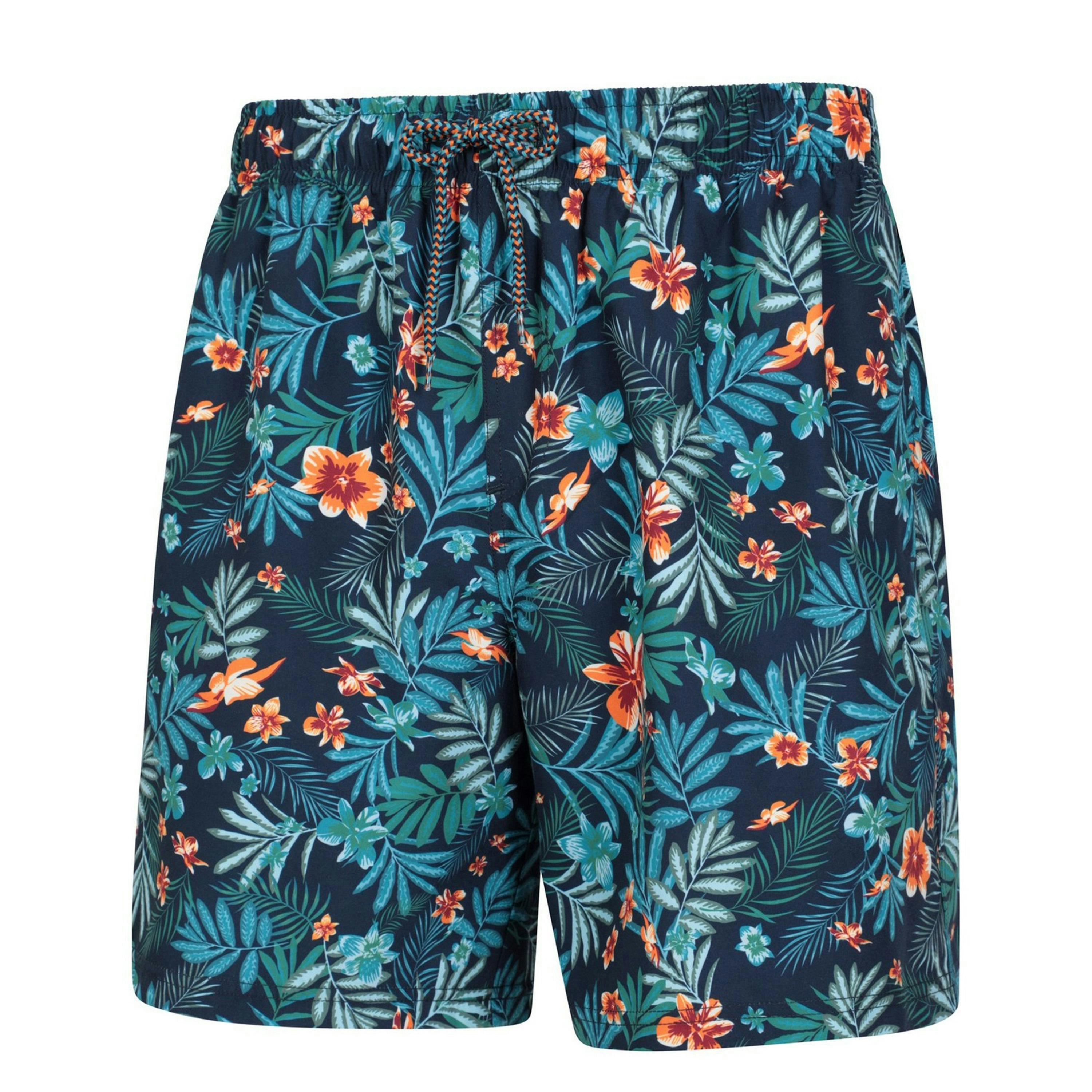 Mountain Warehouse Mens Aruba Floral Swim Shorts , view 4 of 4