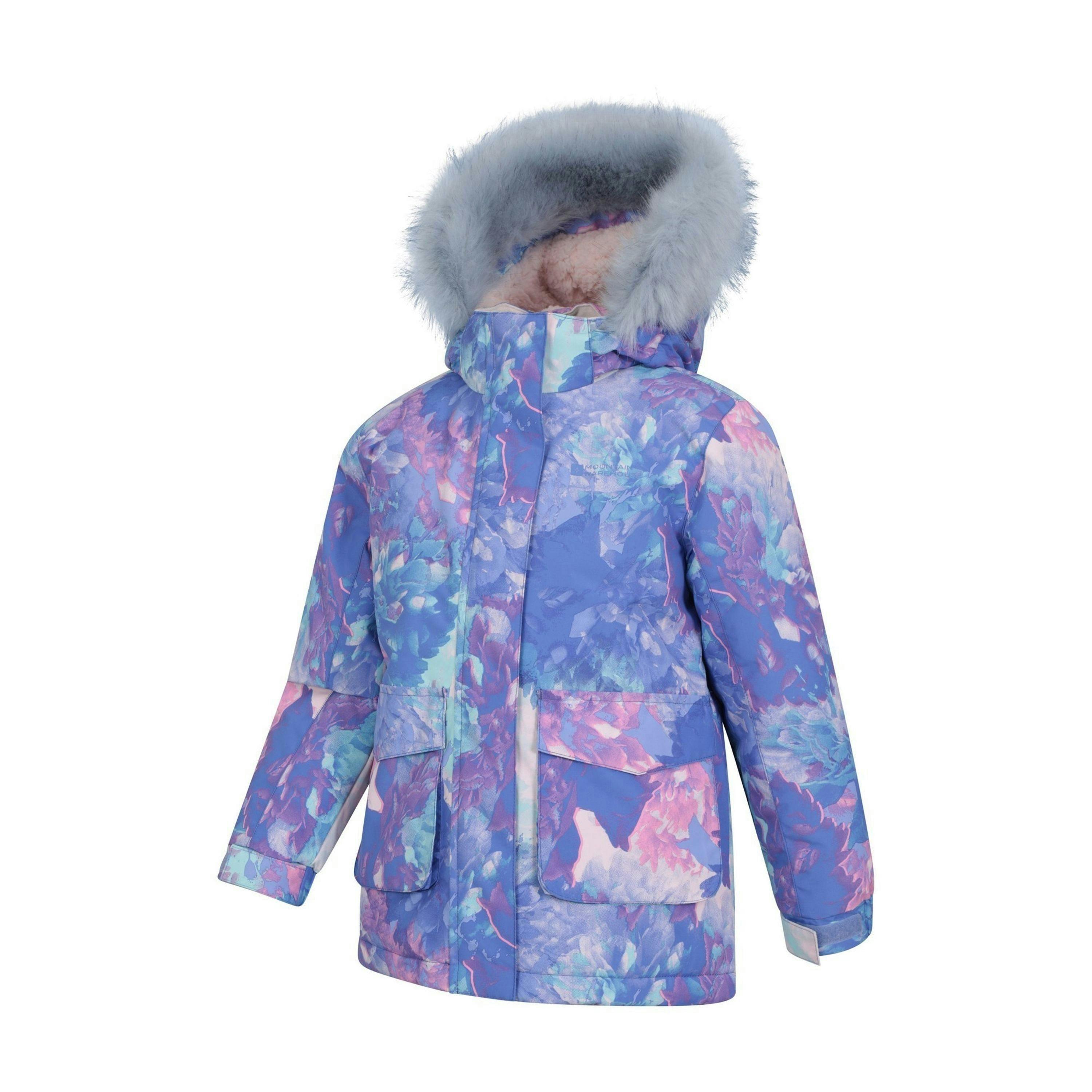 Mountain Warehouse Childrens/Kids Ranger All-Over Print Water Resistant Jacket , view 3 of 3