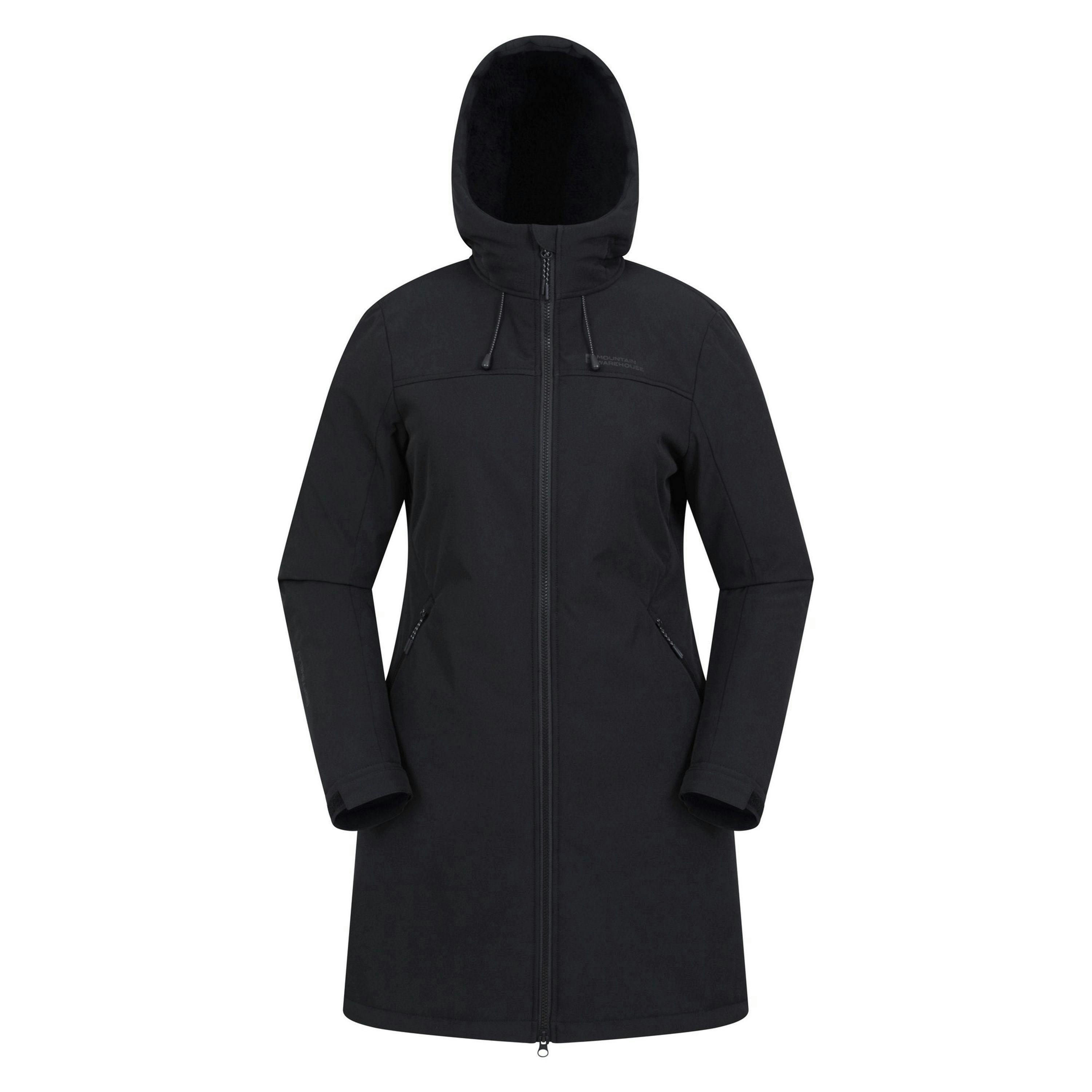 Mountain Warehouse Womens/Ladies Fern Longline Soft Shell Jacket , view 1 of 4