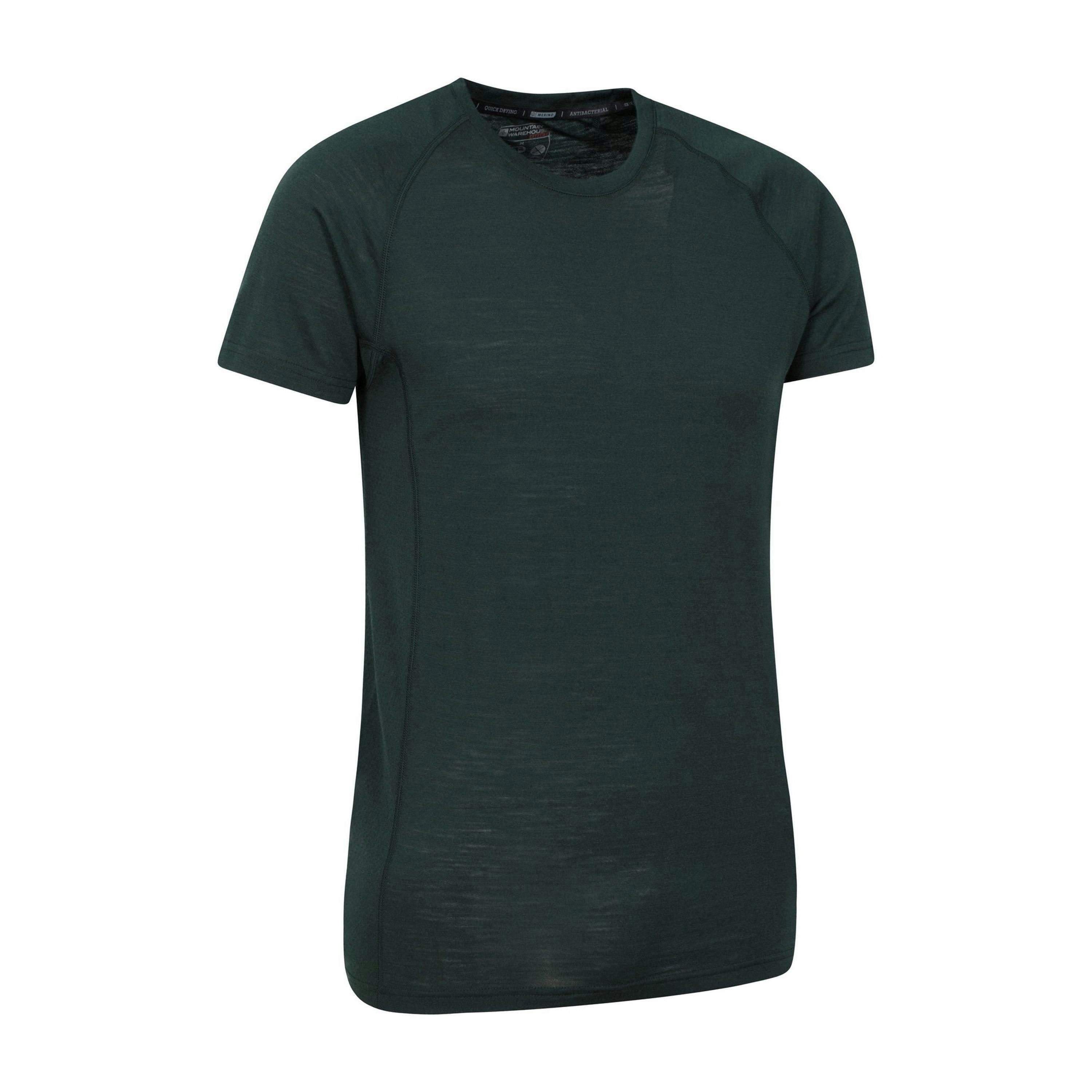 Mountain Warehouse Mens Summit II Base Layer Top , view 2 of 3