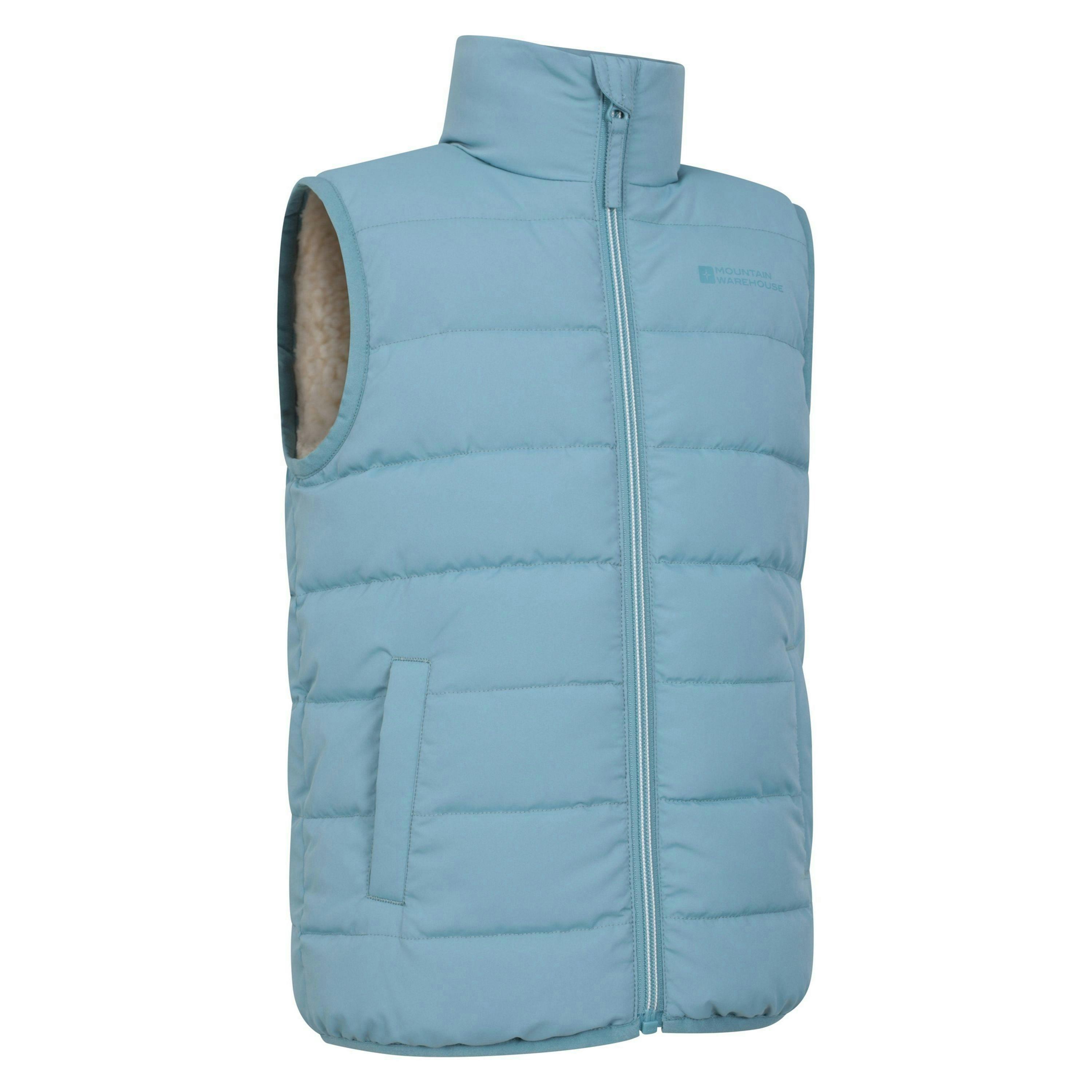 Mountain Warehouse Childrens/Kids Rocko Water Resistant Padded Gilet , view 3 of 3