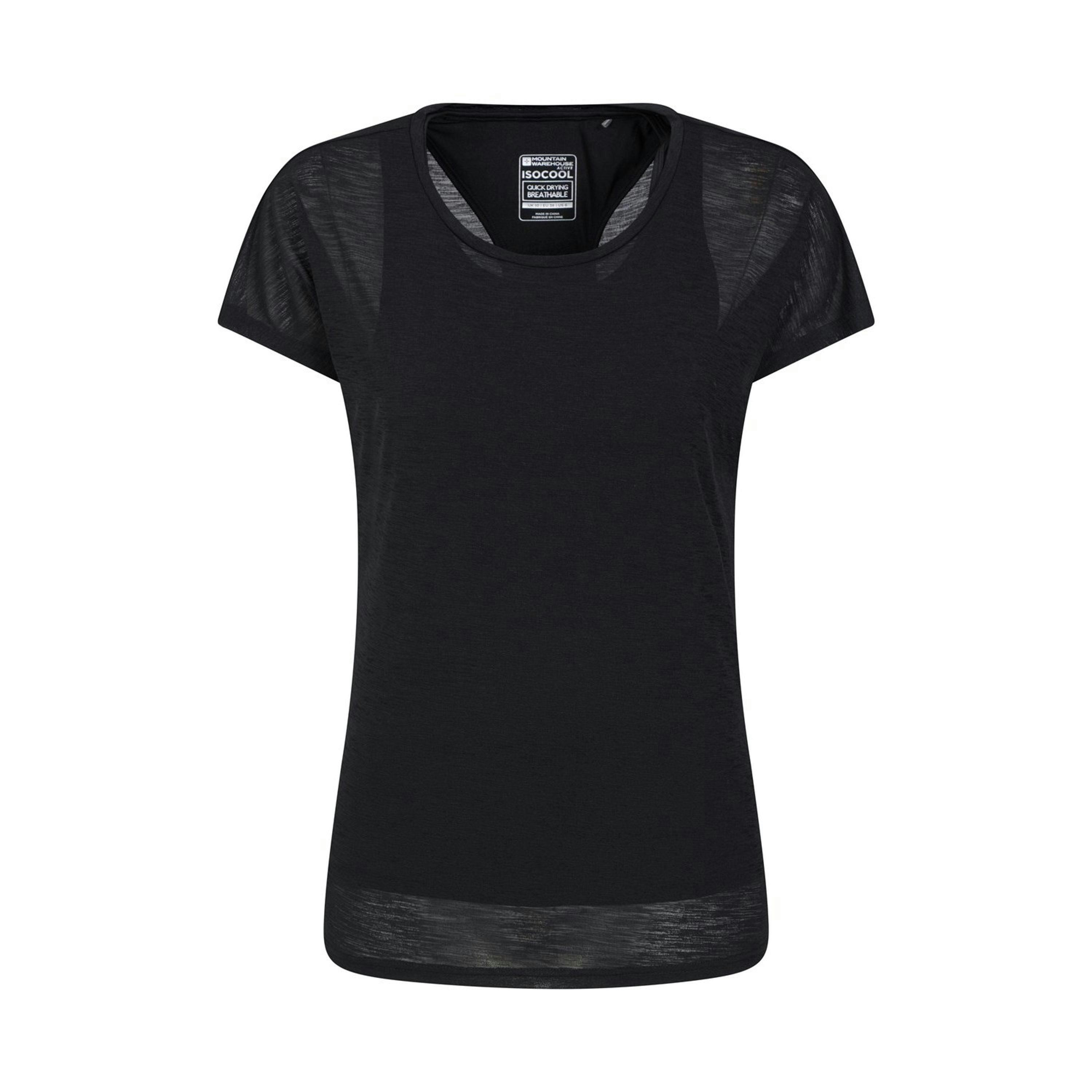 Mountain Warehouse Womens/Ladies Double Layered T-Shirt , view 1 of 3