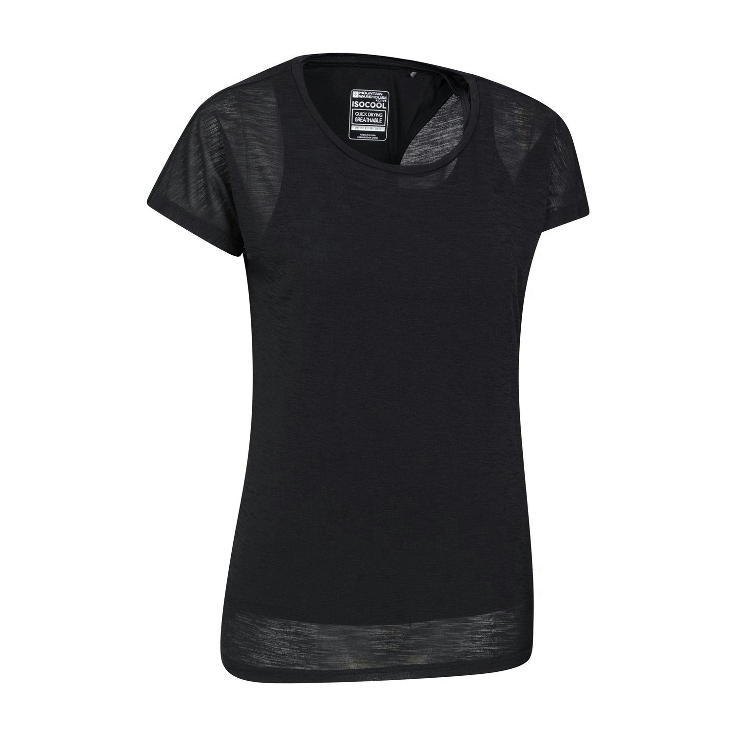 Mountain Warehouse Womens/Ladies Double Layered T-Shirt , view 2 of 3
