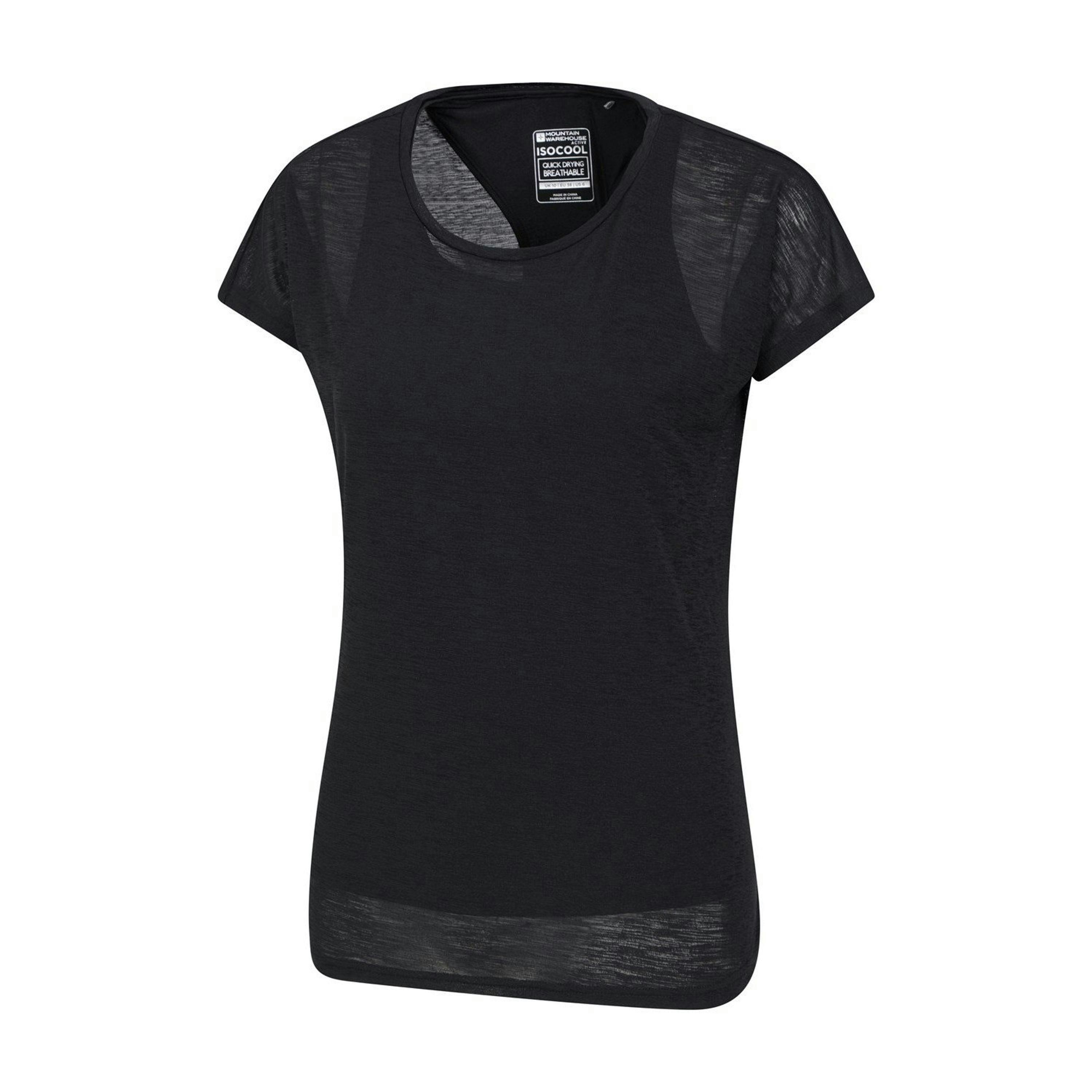 Mountain Warehouse Womens/Ladies Double Layered T-Shirt , view 3 of 3