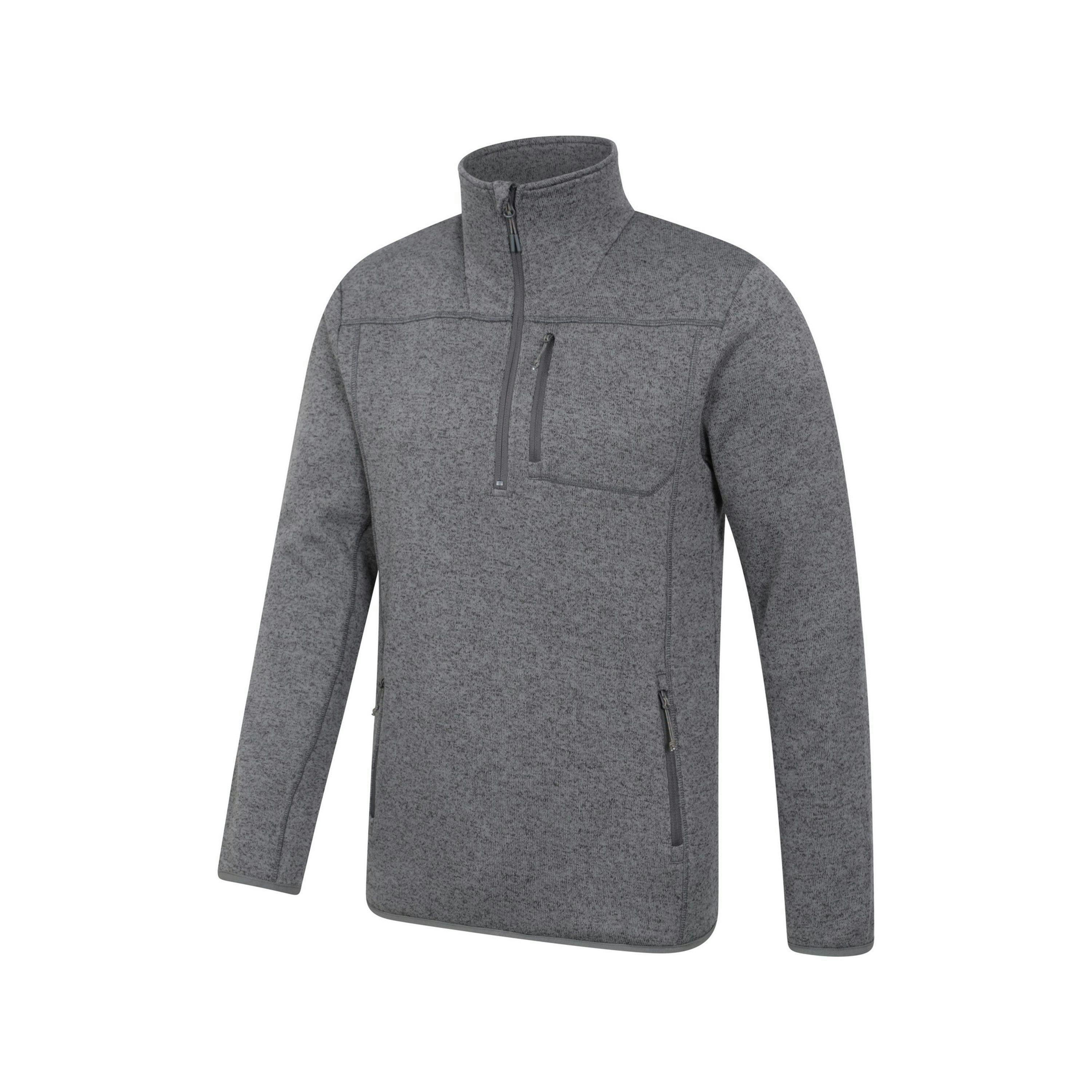 Mountain Warehouse Mens Helford Half Zip Fleece Top , view 3 of 4