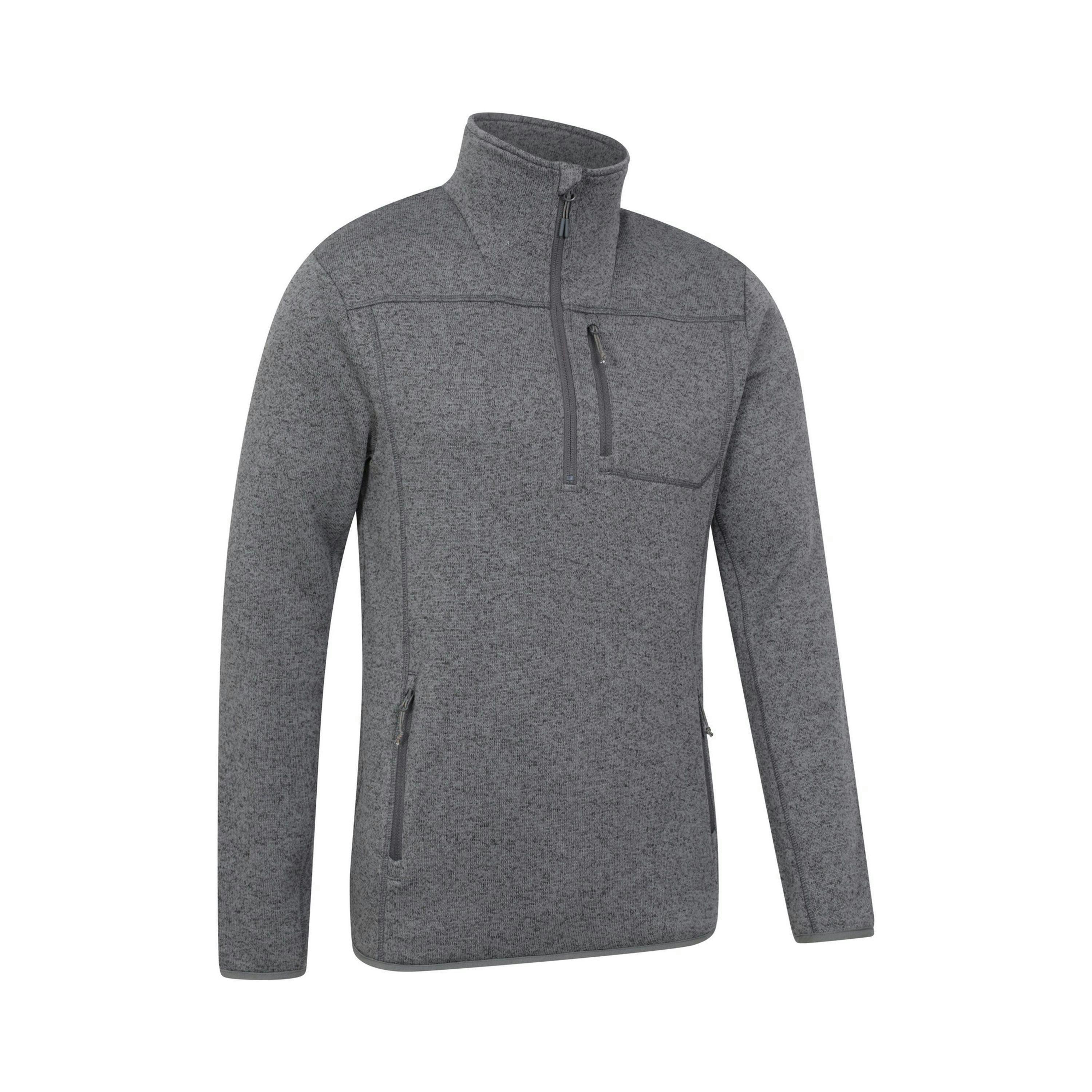 Mountain Warehouse Mens Helford Half Zip Fleece Top , view 4 of 4