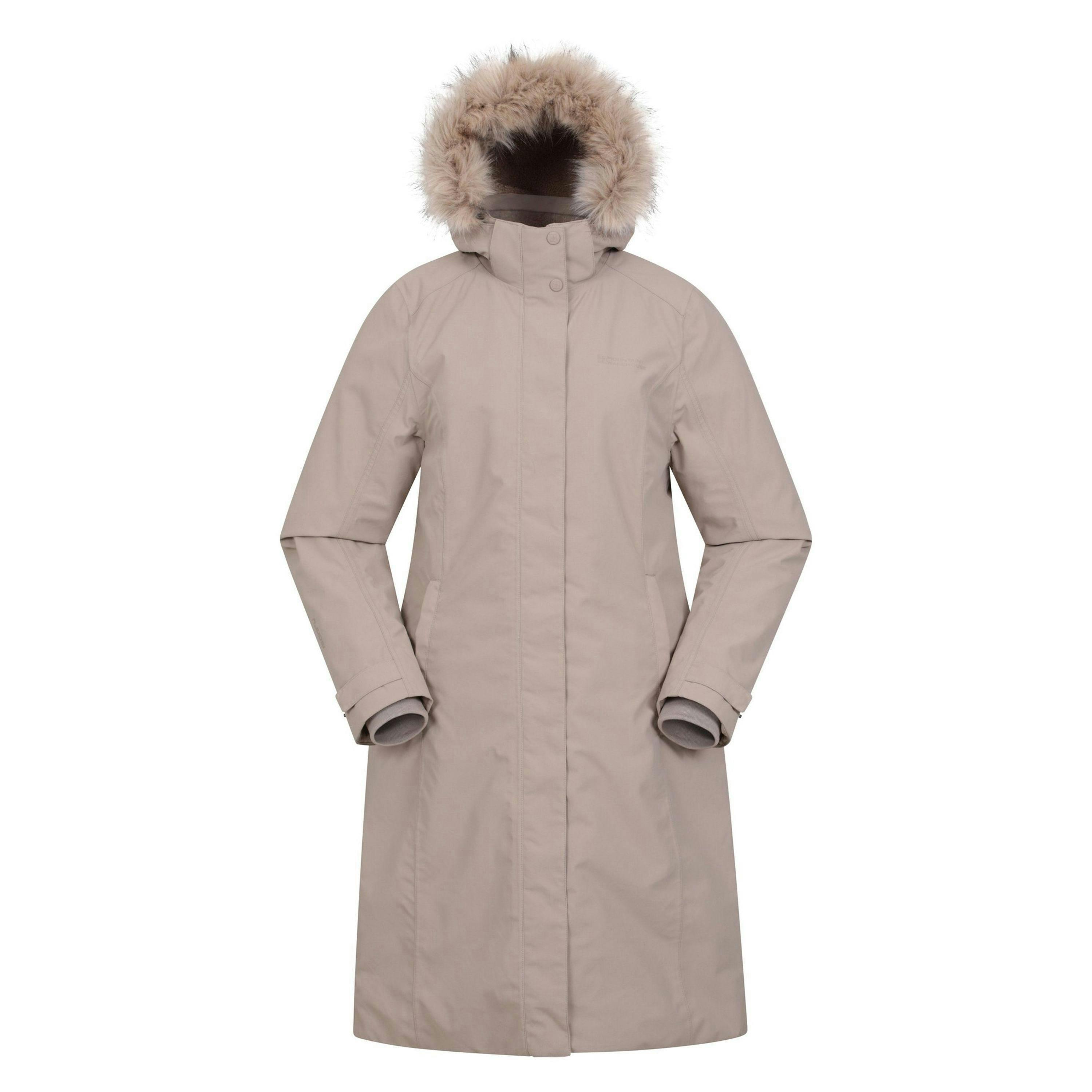 Mountain Warehouse Womens/Ladies Meadow Borg Lined Waterproof Padded Jacket , view 1 of 3