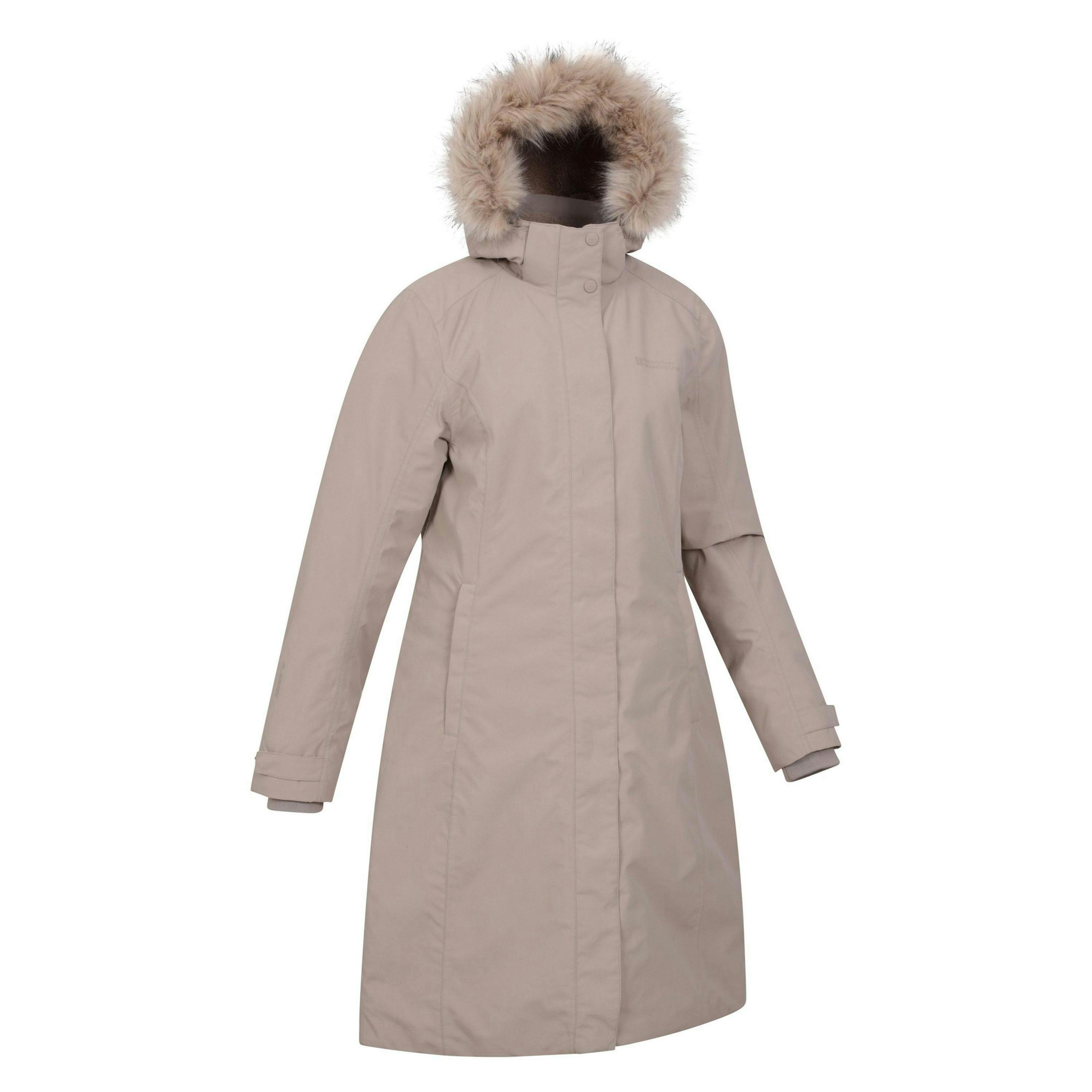 Mountain Warehouse Womens/Ladies Meadow Borg Lined Waterproof Padded Jacket , view 4 of 4