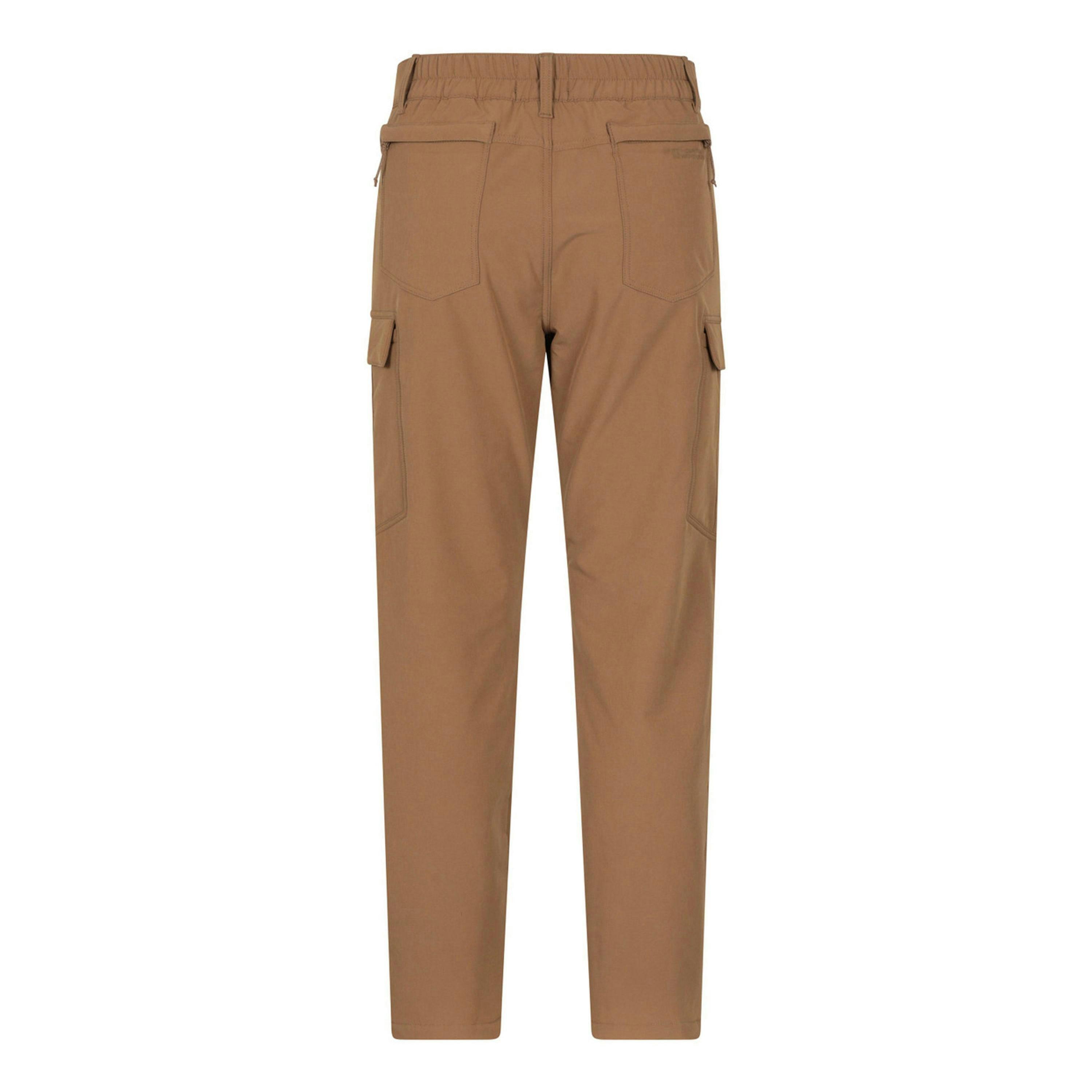 Mountain Warehouse Mens Beacon Softshell Fleece Lined Trousers , view 2 of 4