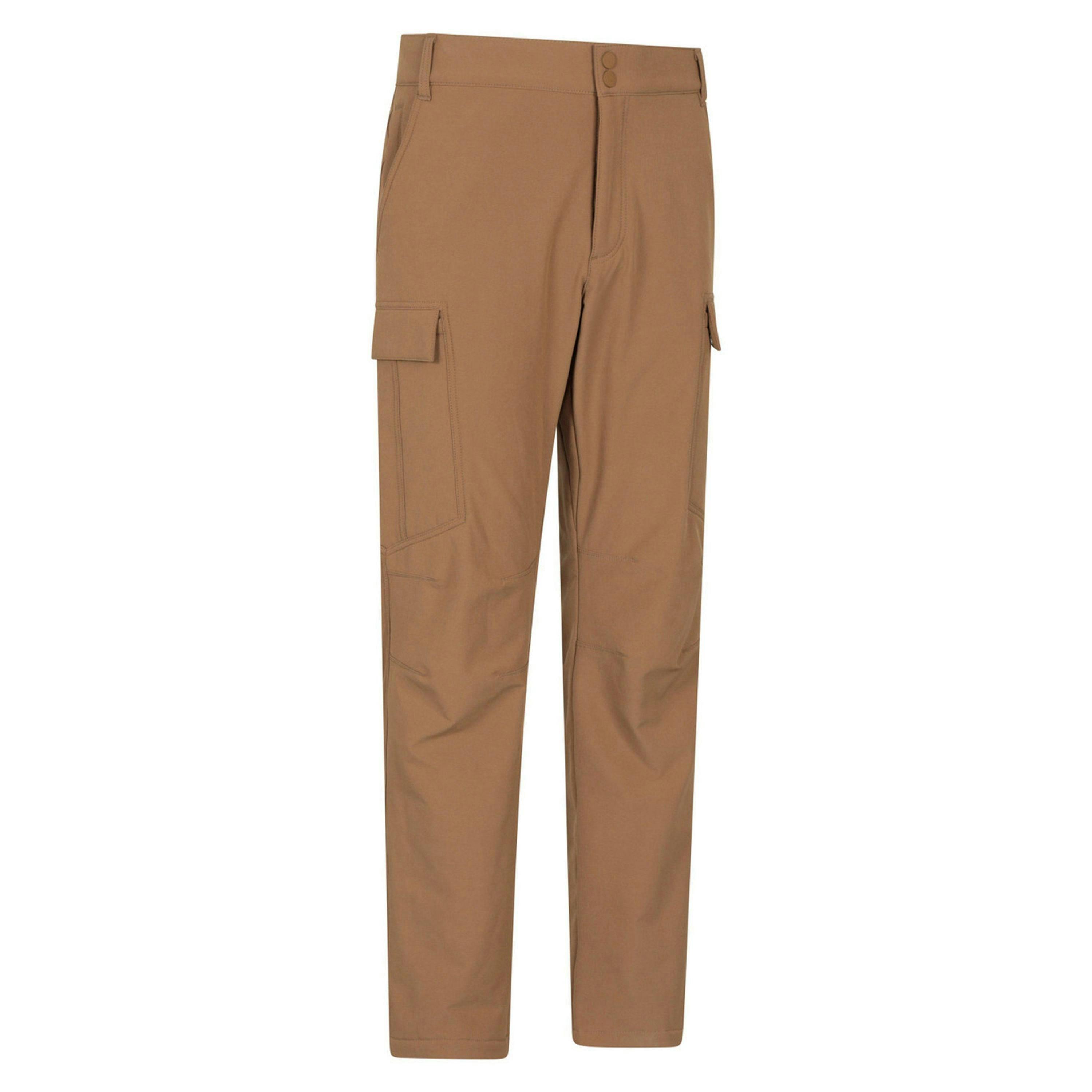 Mountain Warehouse Mens Beacon Softshell Fleece Lined Trousers , view 4 of 4