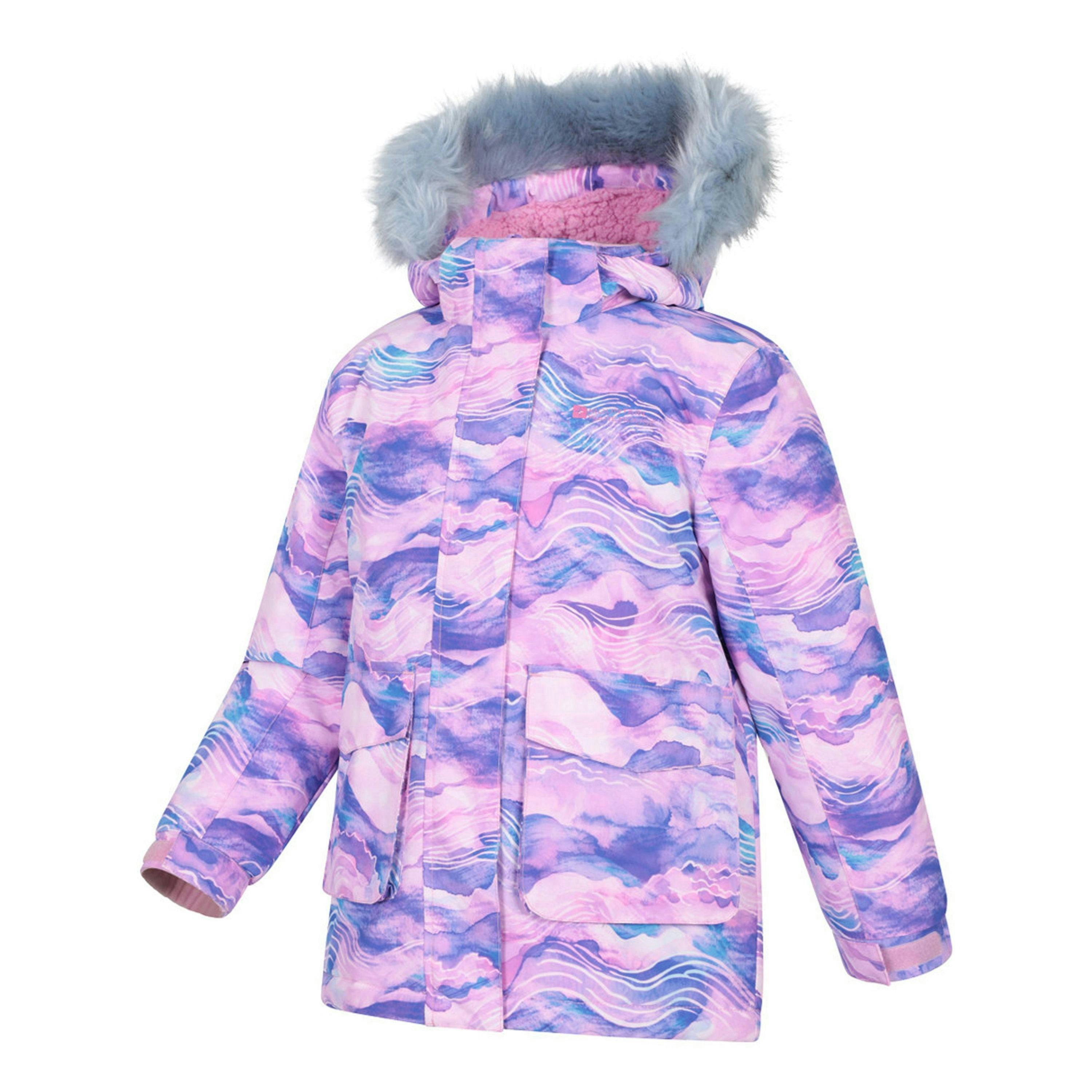 Mountain Warehouse Childrens/Kids Ranger Camouflage Water Resistant Jacket , view 3 of 4