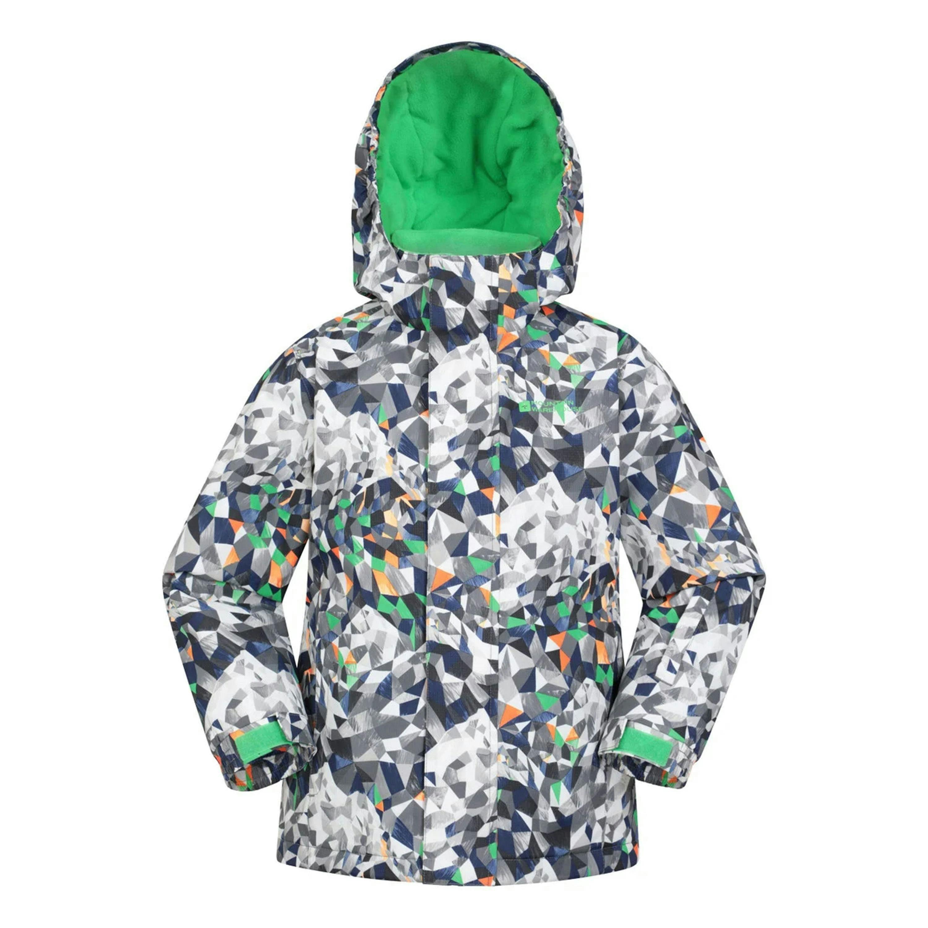 Mountain Warehouse Childrens/Kids Printed Ski Jacket Set , view 3 of 6