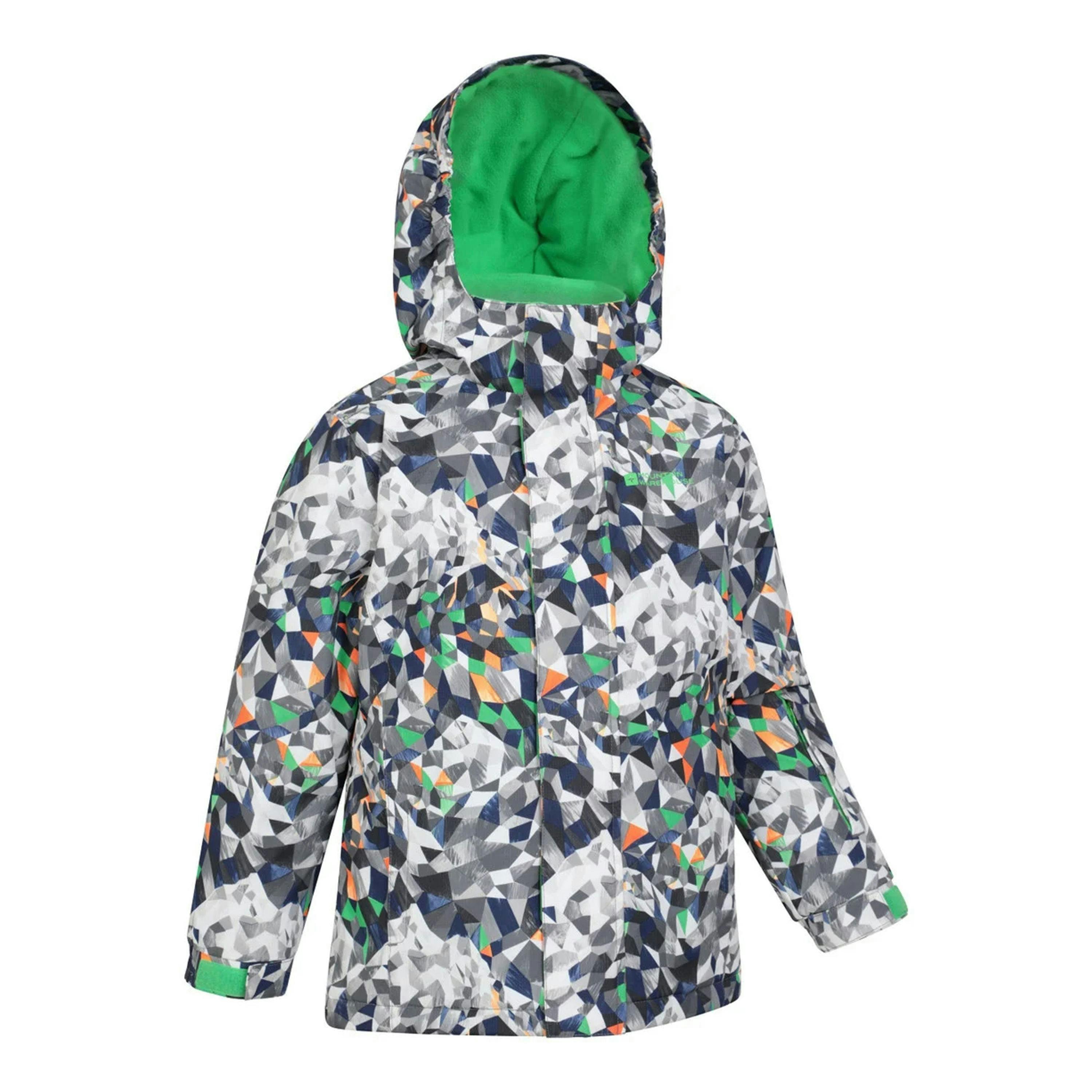 Mountain Warehouse Childrens/Kids Printed Ski Jacket Set , view 4 of 6