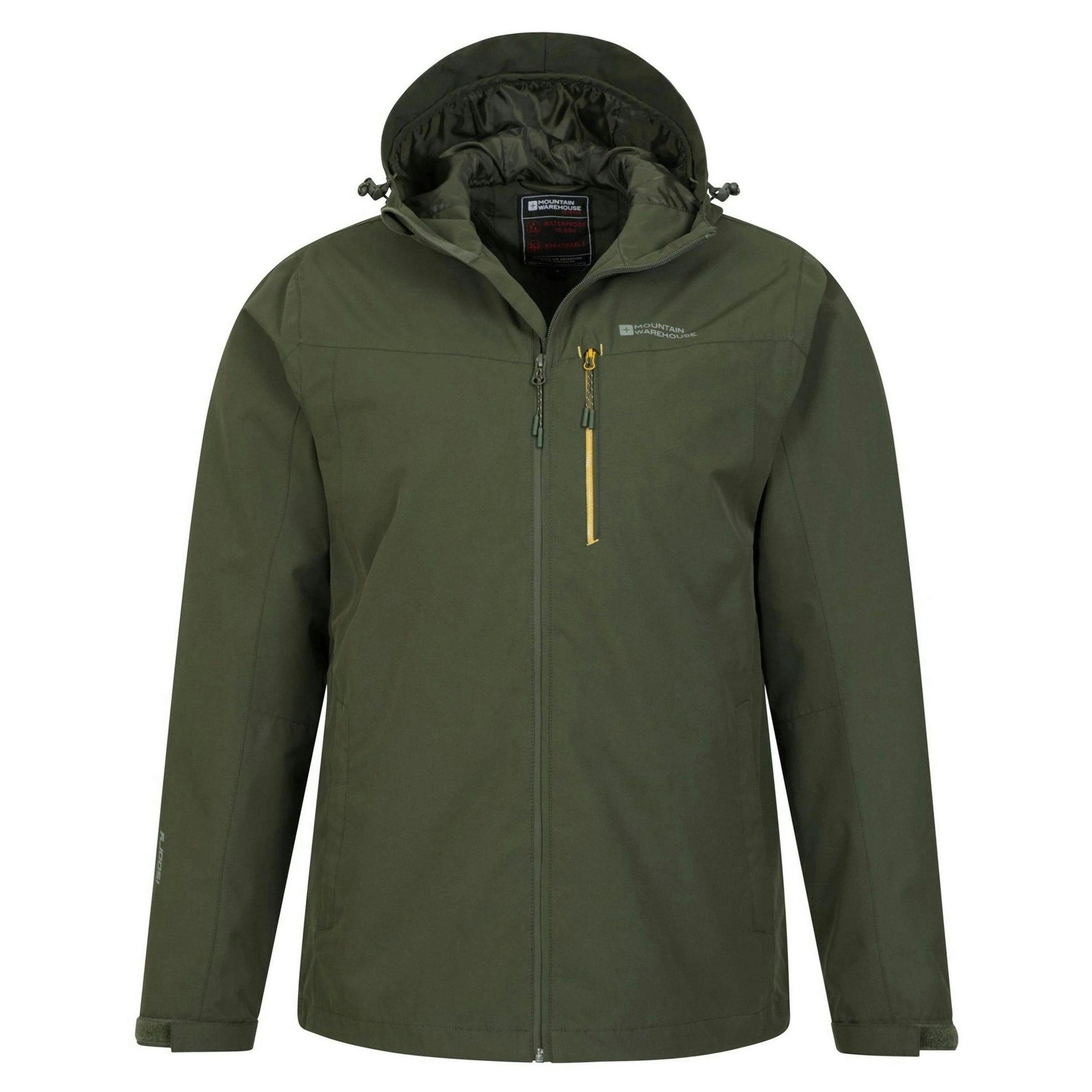 Mountain Warehouse Mens Brisk Extreme Waterproof Jacket , view 4 of 4