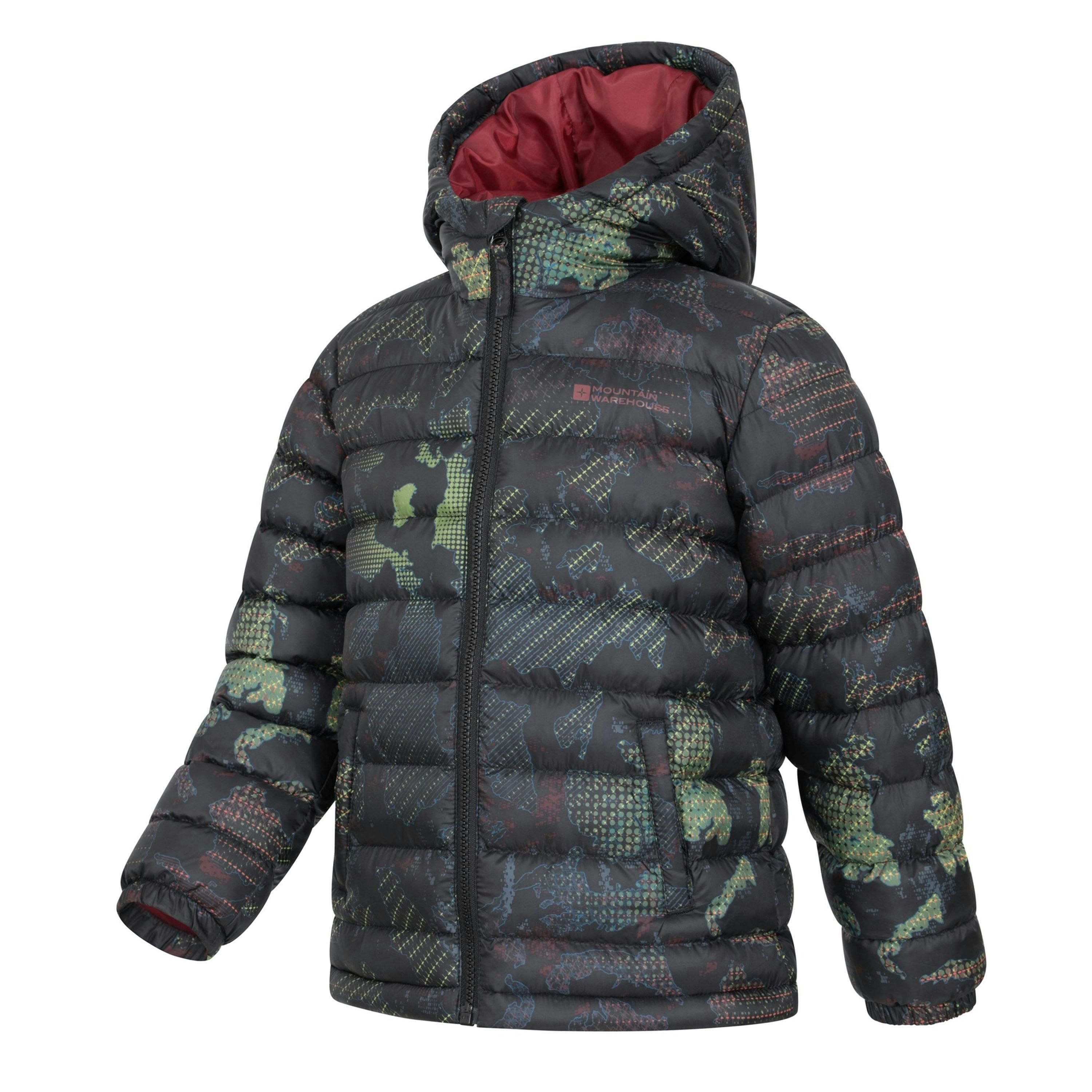 Mountain Warehouse Childrens/Kids Seasons Watercolour Padded Jacket , view 3 of 5