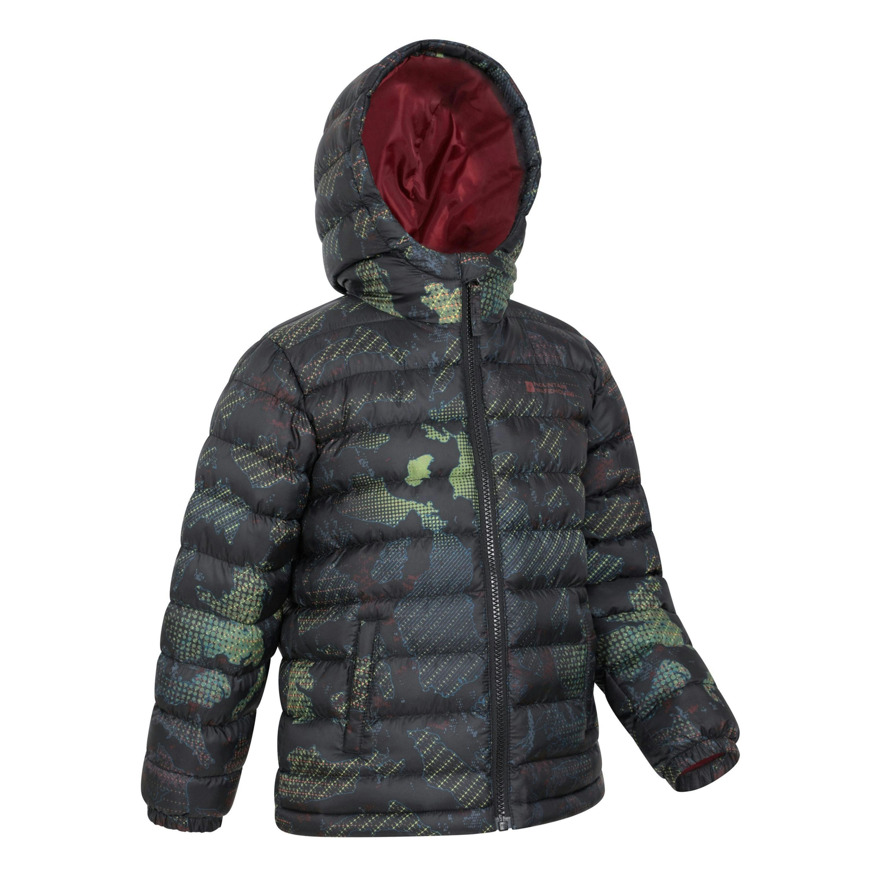 Mountain Warehouse Childrens/Kids Seasons Watercolour Padded Jacket , view 4 of 5