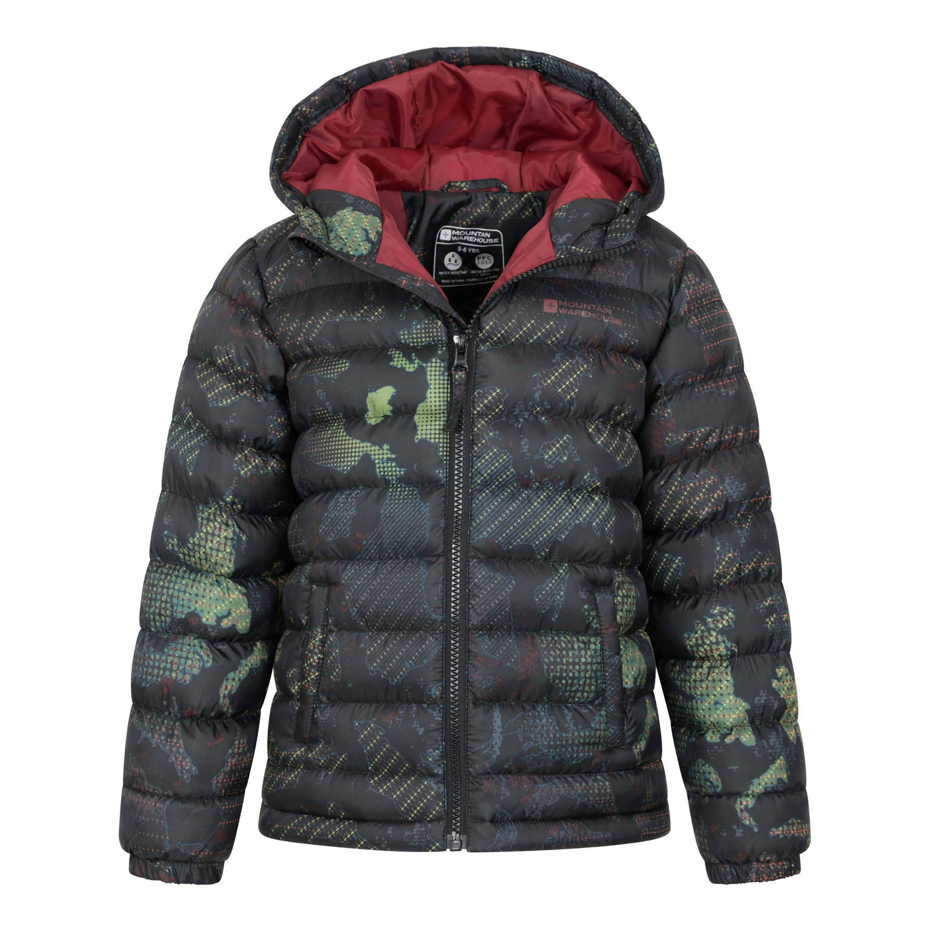 Mountain Warehouse Childrens/Kids Seasons Watercolour Padded Jacket , view 5 of 5