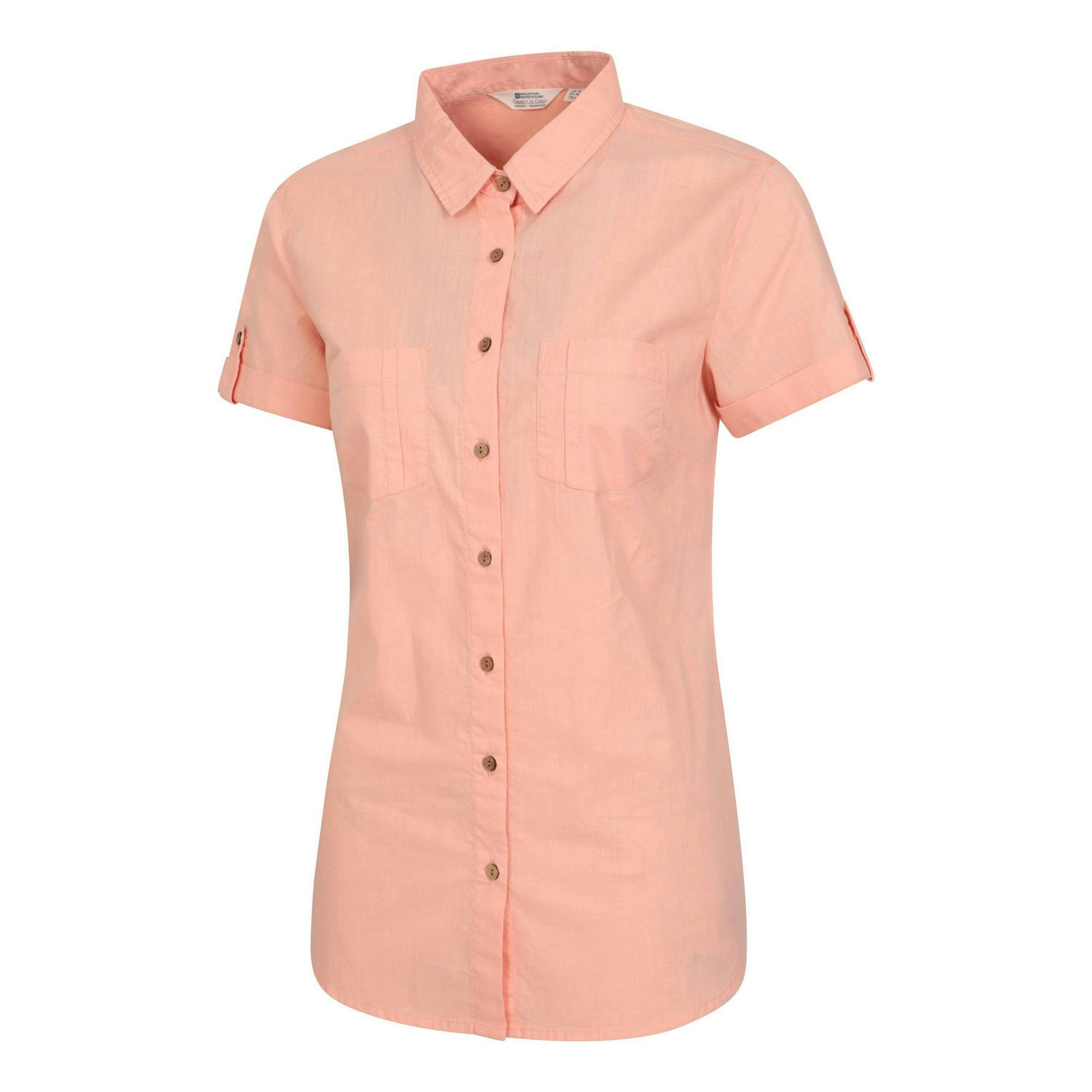 Mountain Warehouse Womens/Ladies Coconut Short-Sleeved Shirt , view 3 of 4