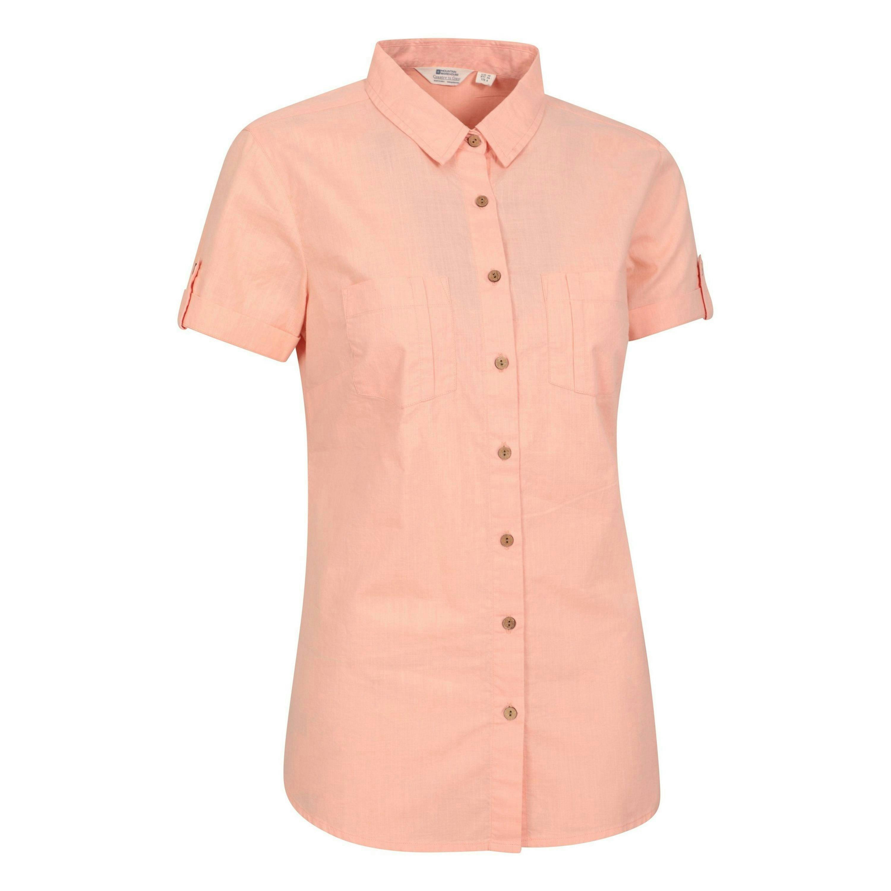 Mountain Warehouse Womens/Ladies Coconut Short-Sleeved Shirt , view 4 of 4