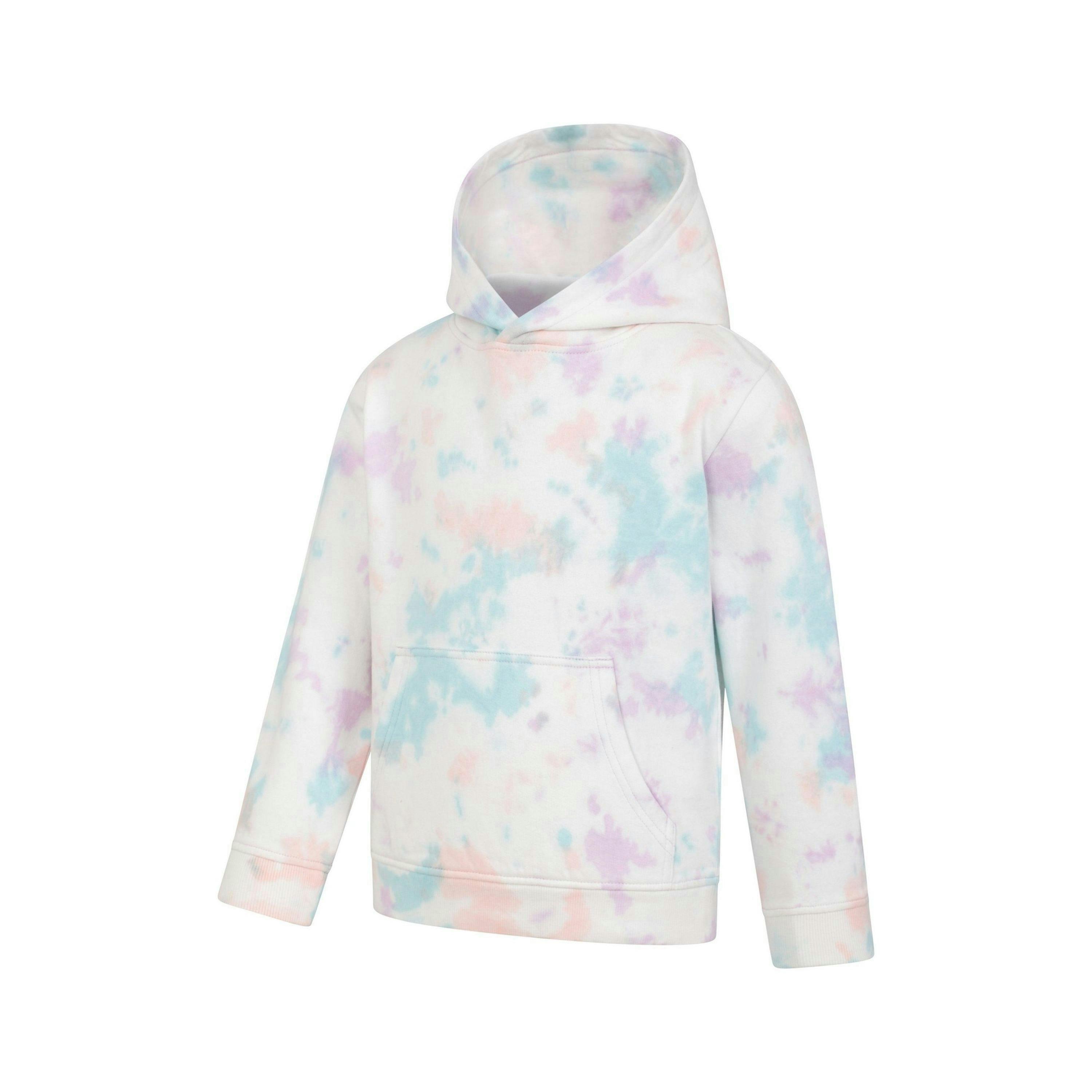 Mountain Warehouse Childrens/Kids Tie Dye Organic Hoodie , view 3 of 4