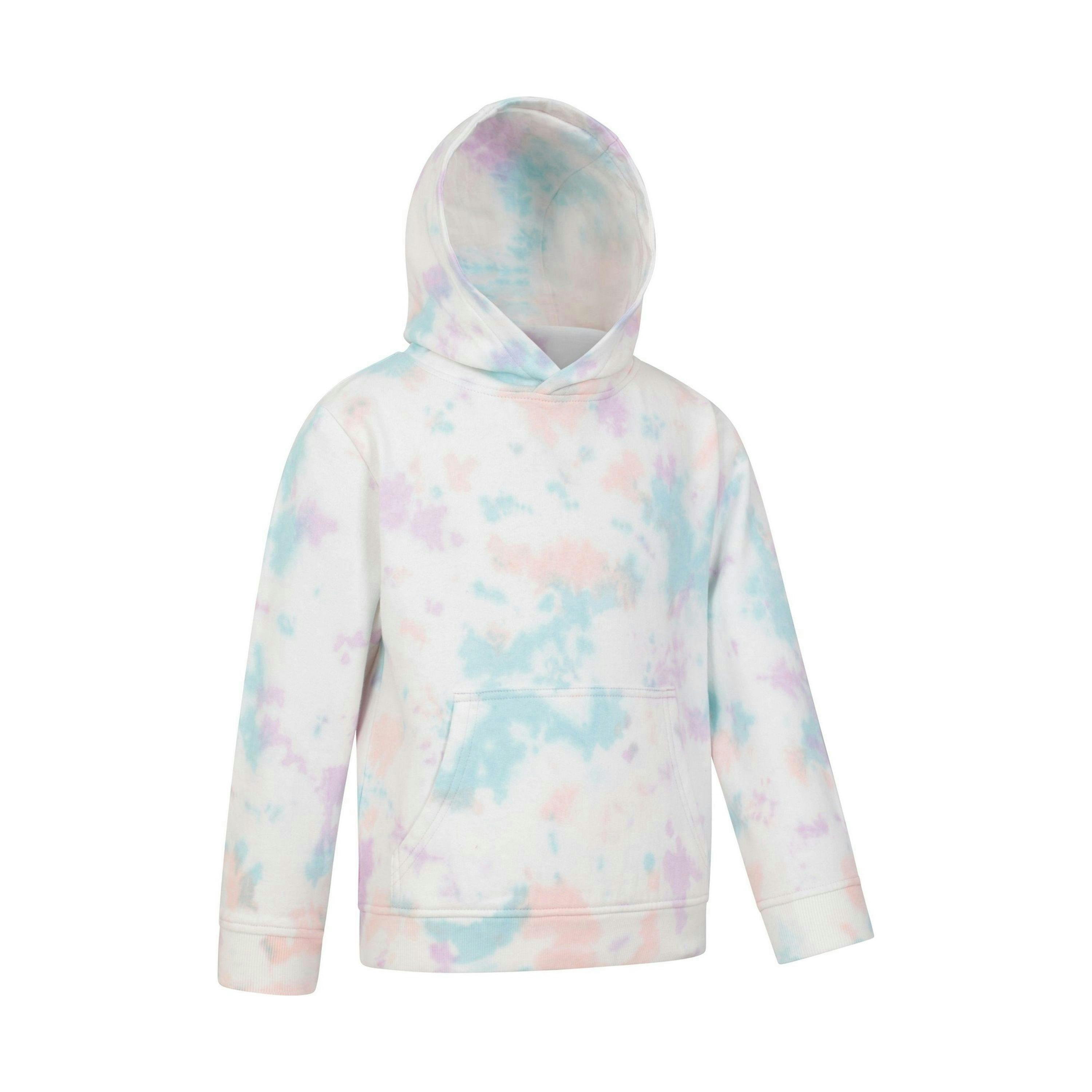 Mountain Warehouse Childrens/Kids Tie Dye Organic Hoodie , view 4 of 4