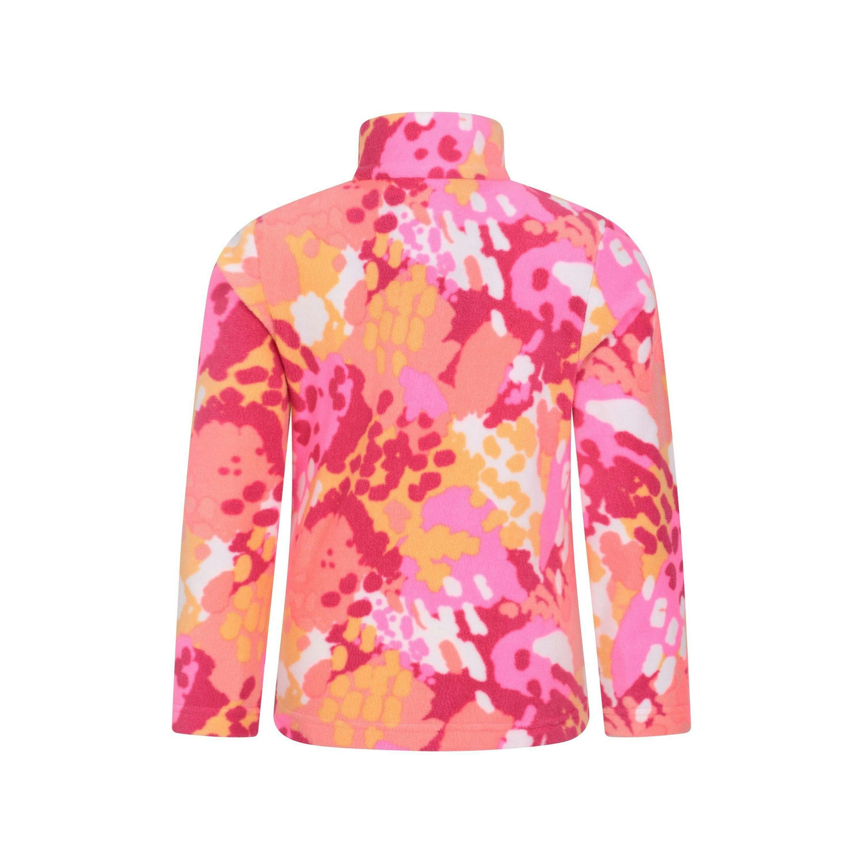 Mountain Warehouse Childrens/Kids Endeavour Abstract Half Zip Fleece Top , view 2 of 4