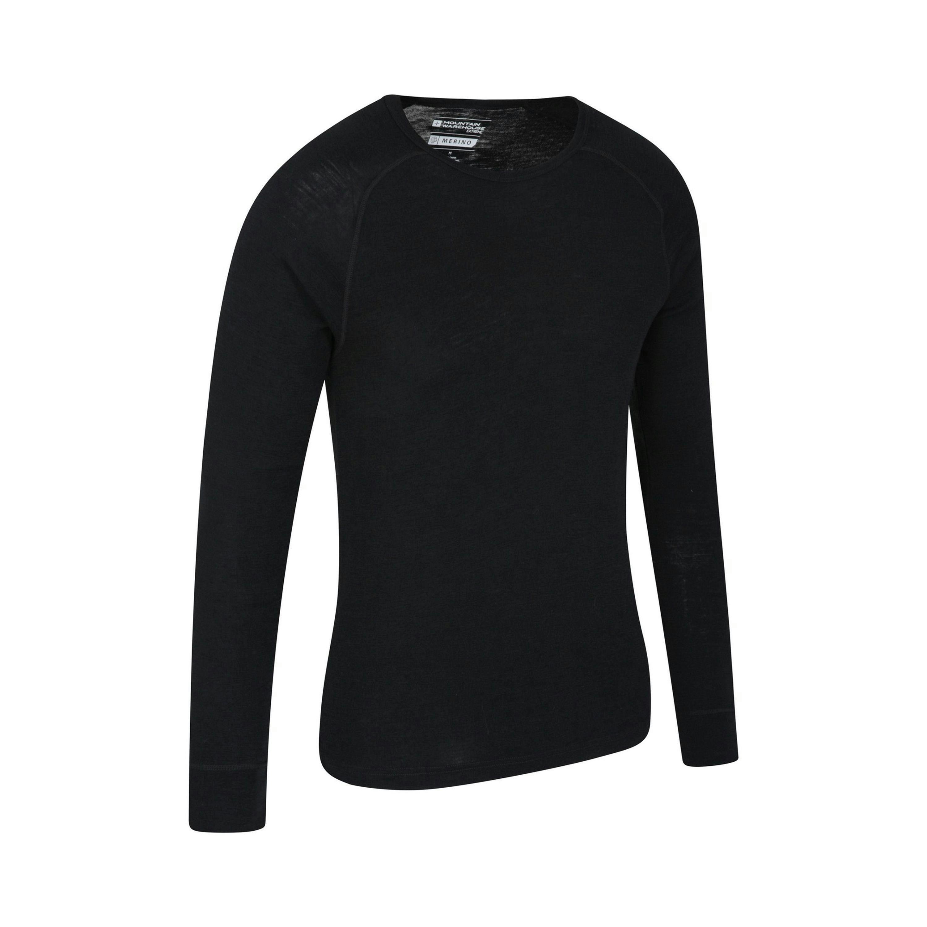 Mountain Warehouse Mens Merino Wool Base Layer Top (Pack of 2) , view 2 of 4