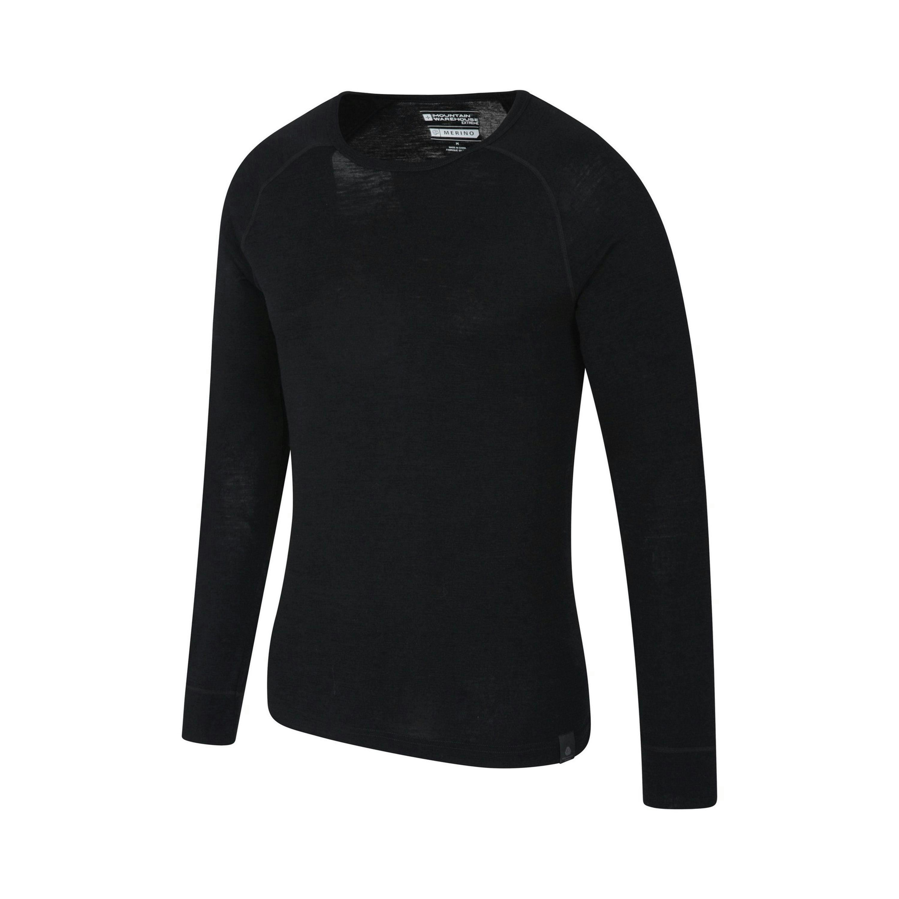 Mountain Warehouse Mens Merino Wool Base Layer Top (Pack of 2) , view 3 of 4
