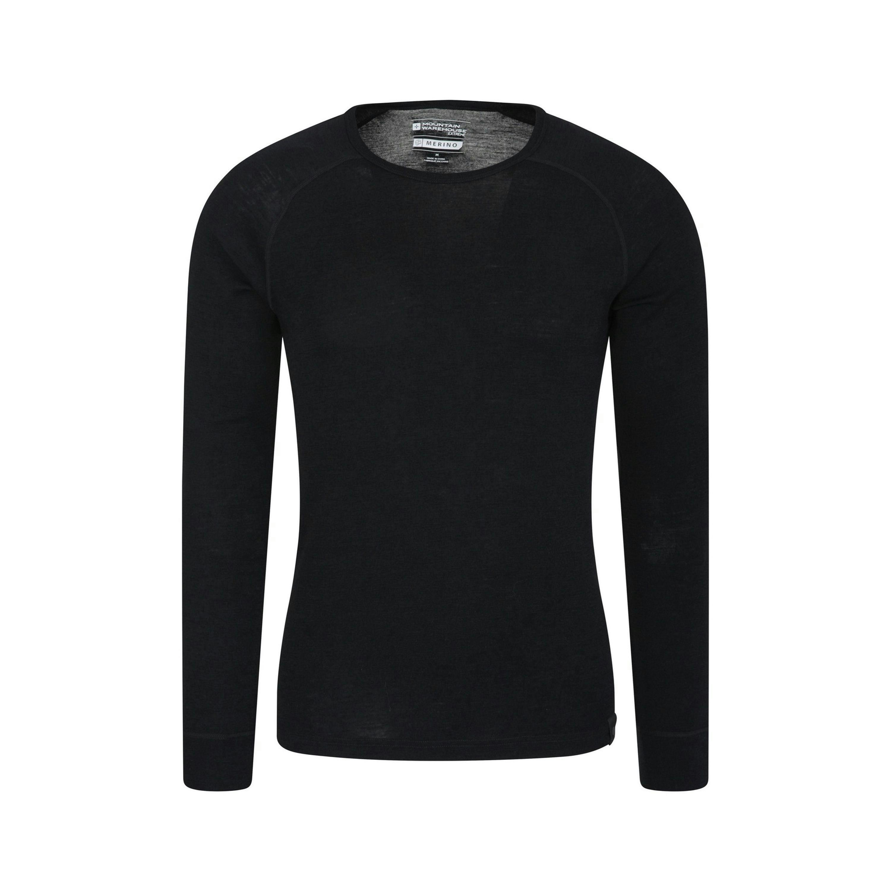 Mountain Warehouse Mens Merino Wool Base Layer Top (Pack of 2) , view 4 of 4