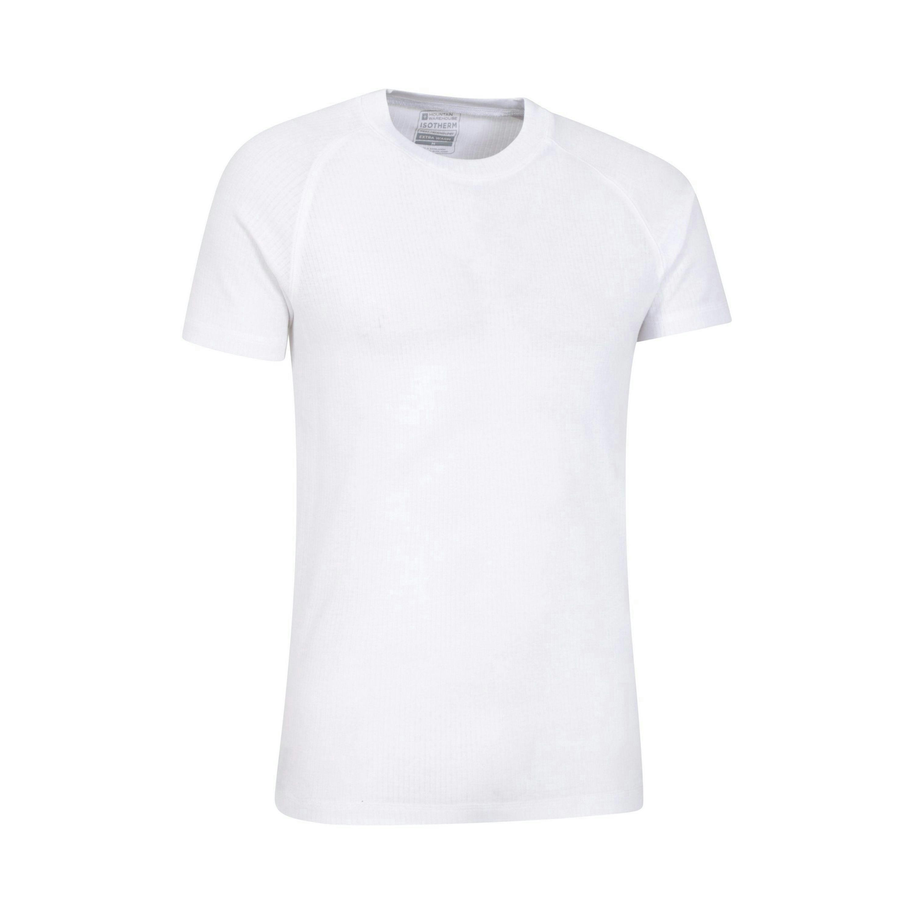 Mountain Warehouse Mens Talus Round Neck Short-Sleeved Thermal Top , view 3 of 4
